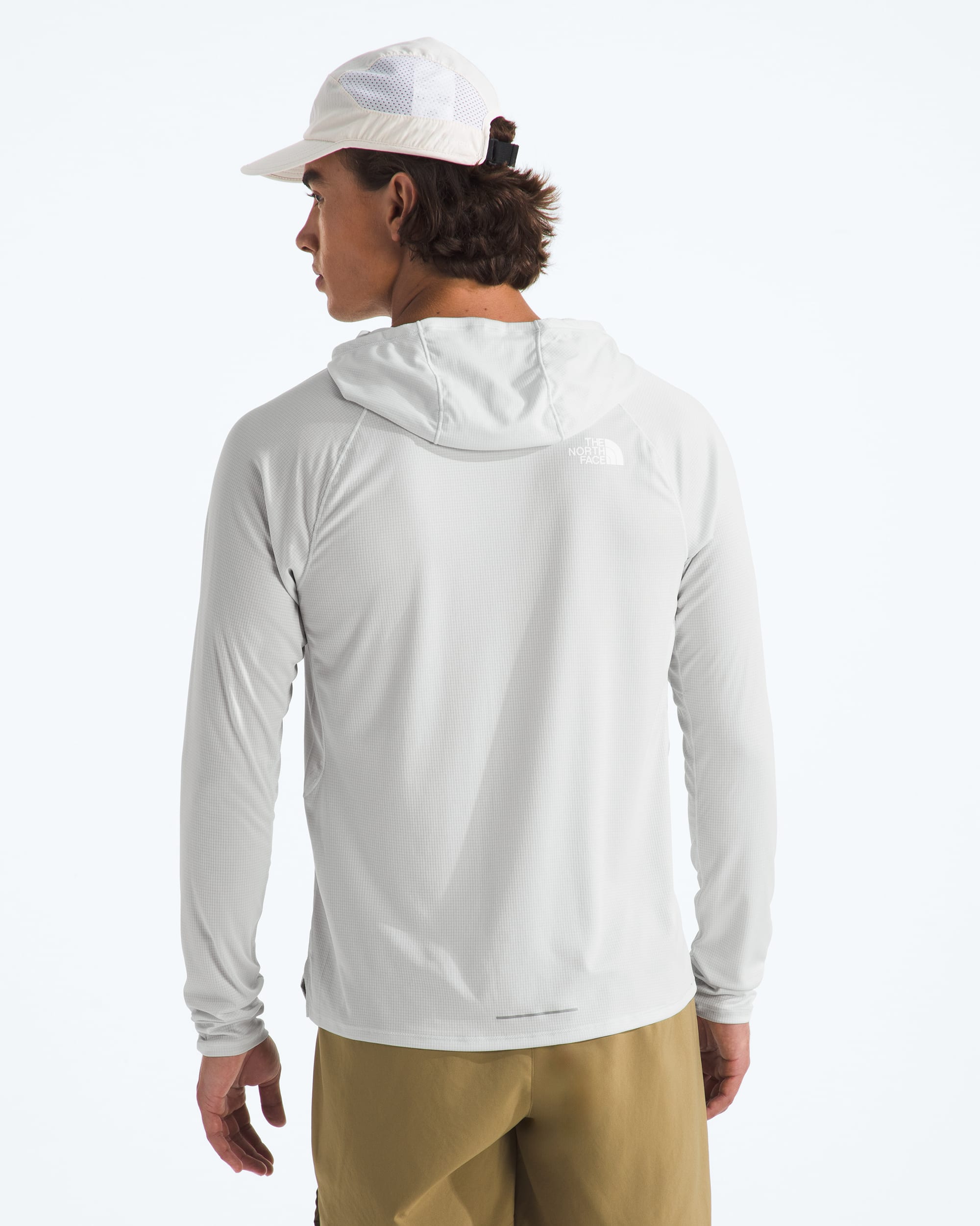 Mens Sunriser Hoodie TNF Pearl Stone BACK