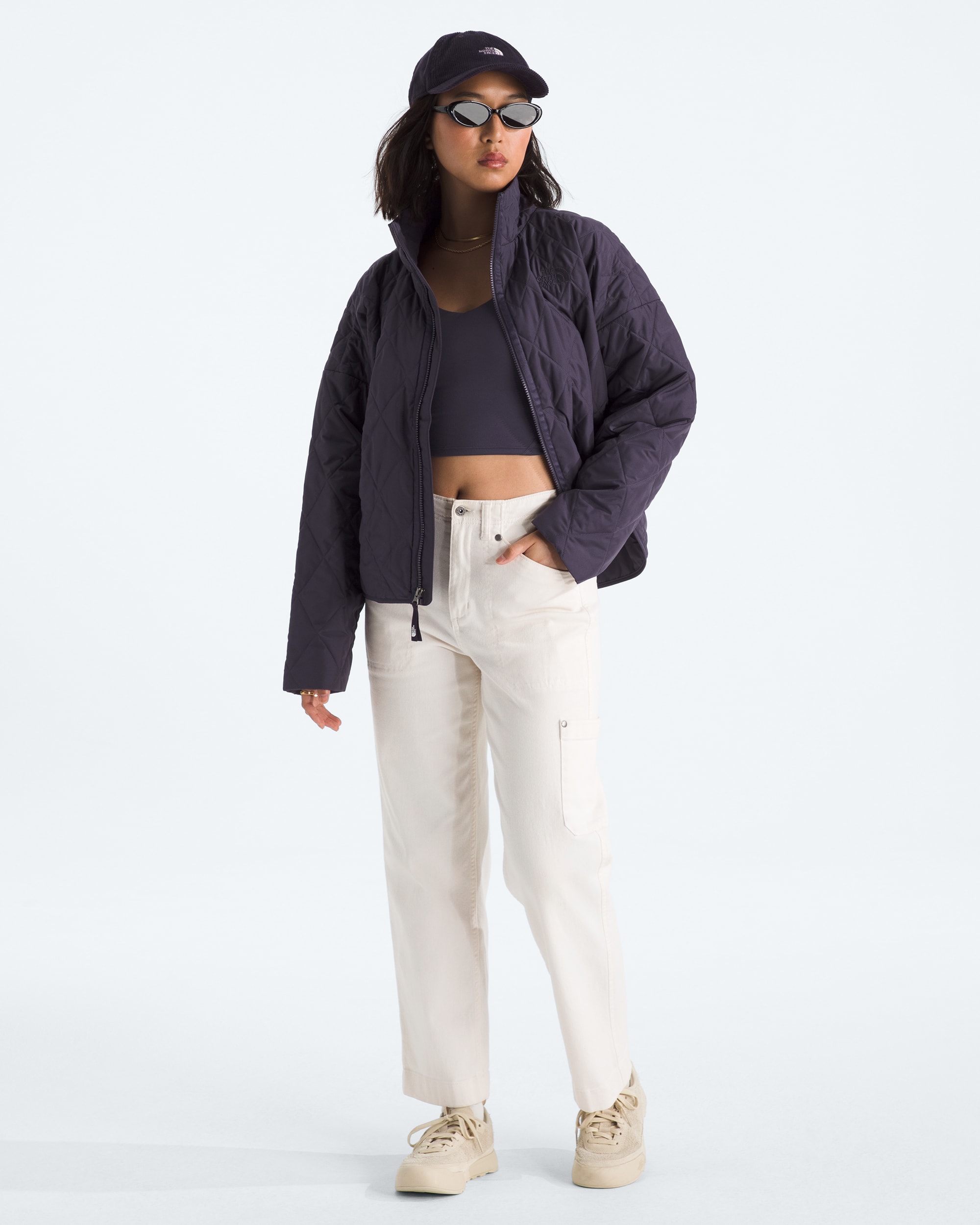 Womens Diamond Peak Insulated Jacket TNF HERO2