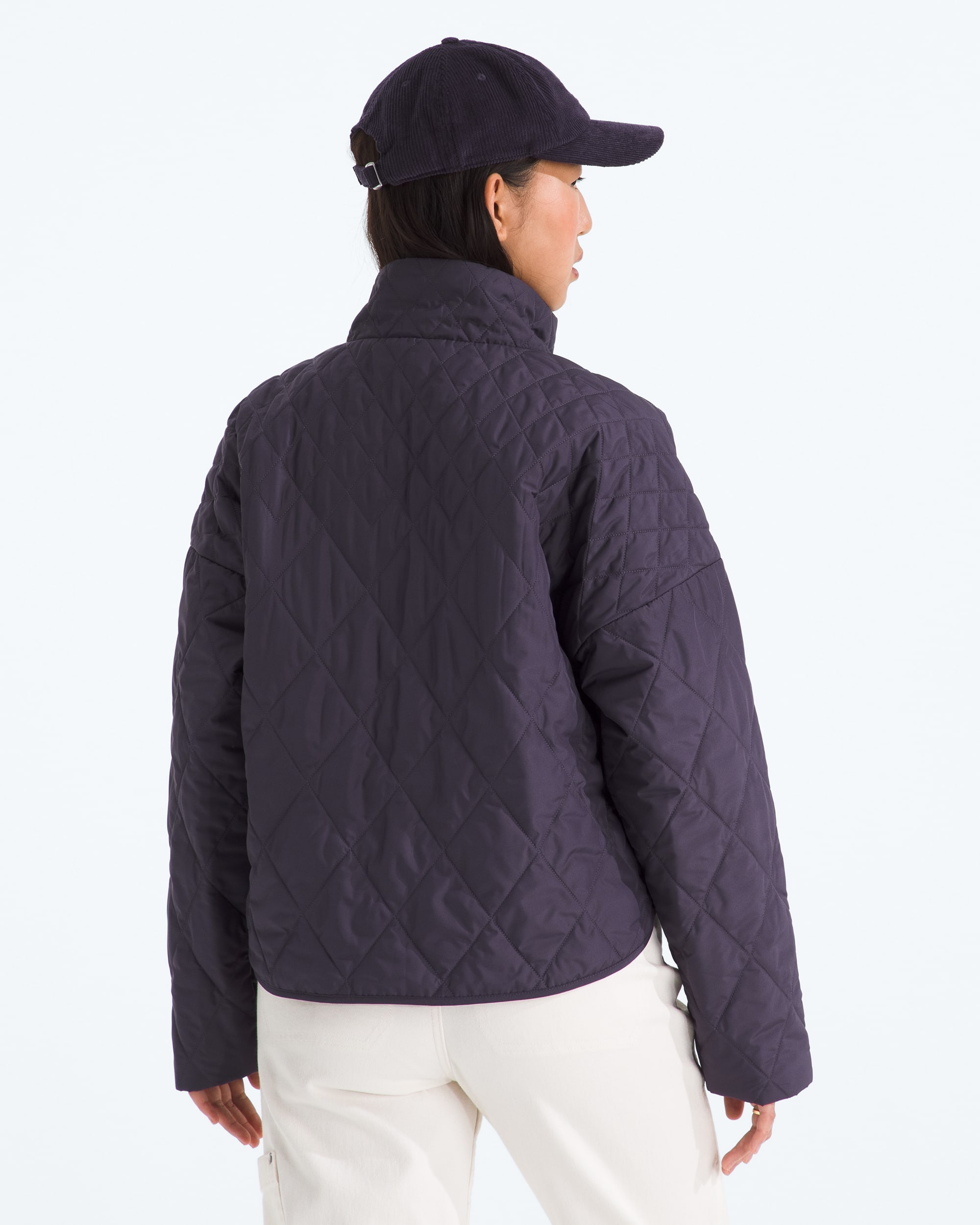 Womens Diamond Peak Insulated Jacket TNF BACK