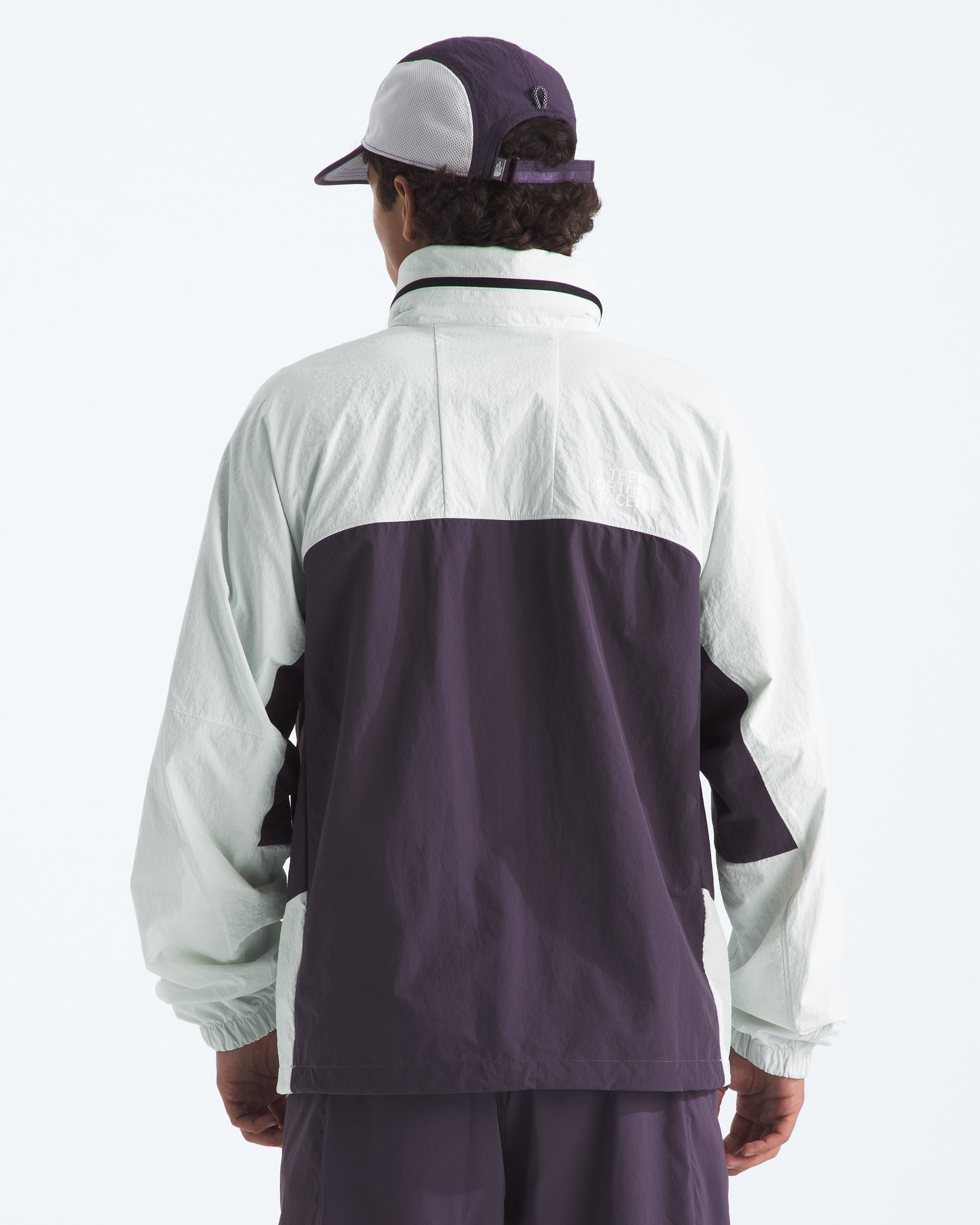 Mens HKe Utility Wind Jacket TNF BACK