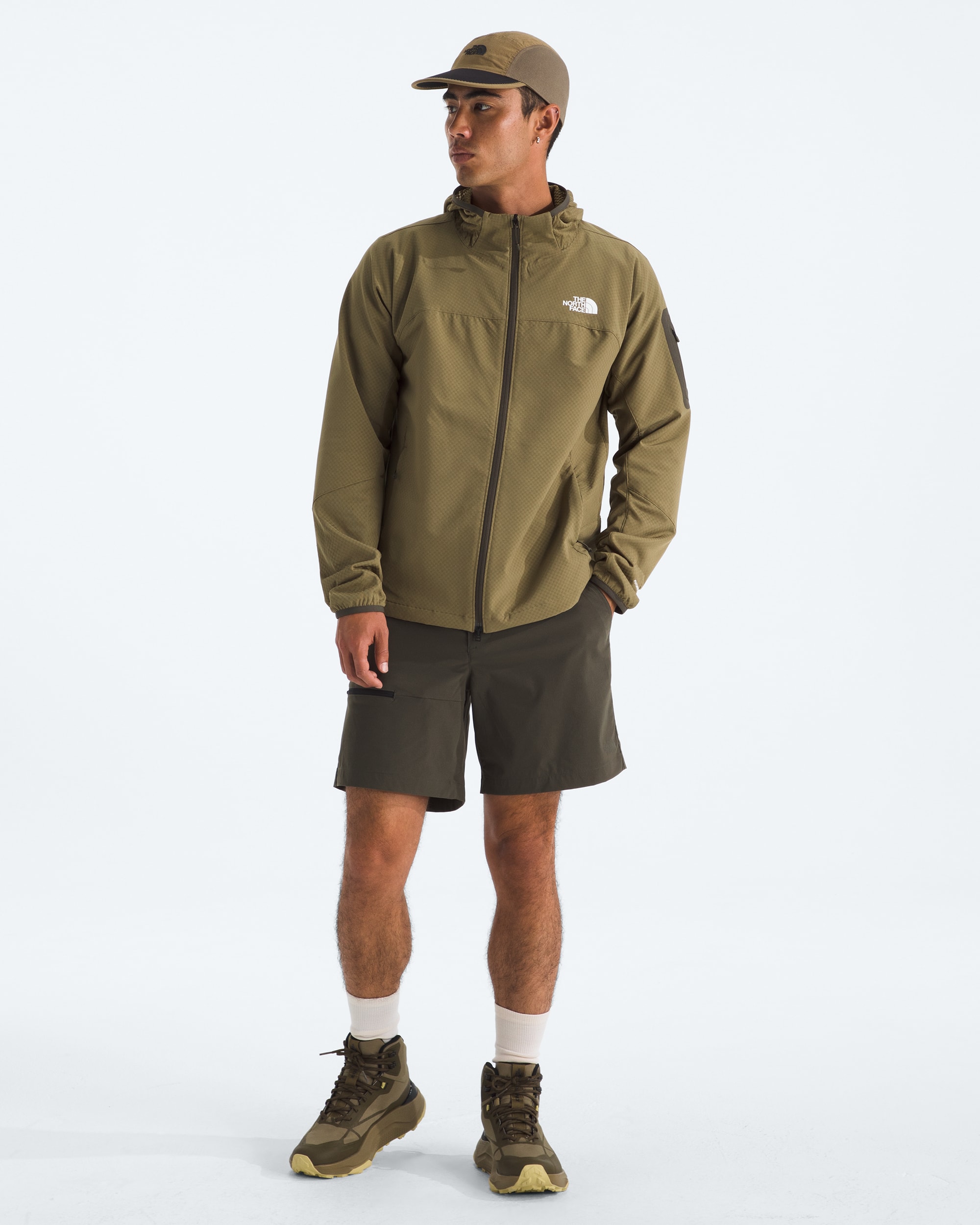 Mens Tek Approach FUTUREFLEECE Hooded Jacket TNF HERO2