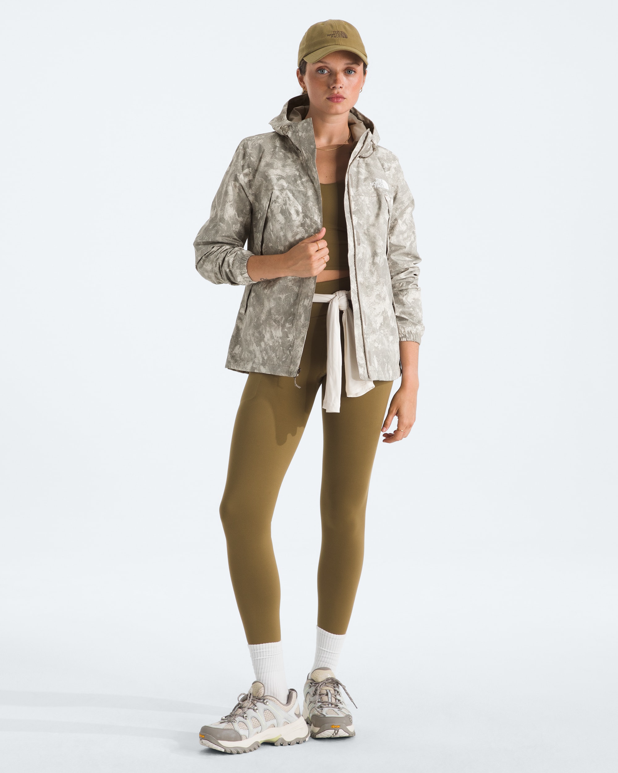 Womens Antora Rain JacketPrint TNF HERO2