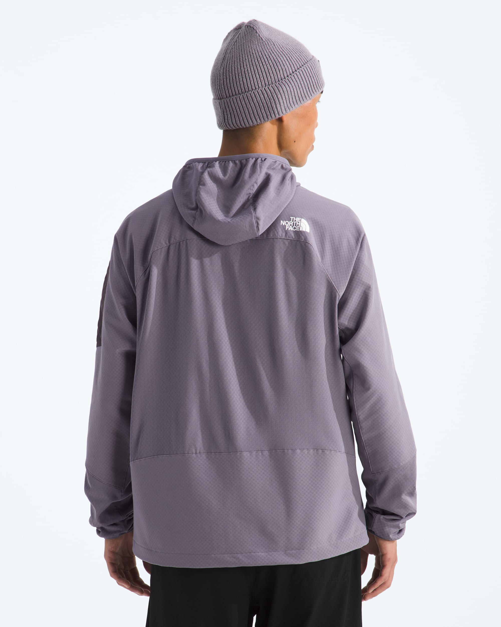 Mens Tek Approach FUTUREFLEECE Hooded Jacket TNF BACK