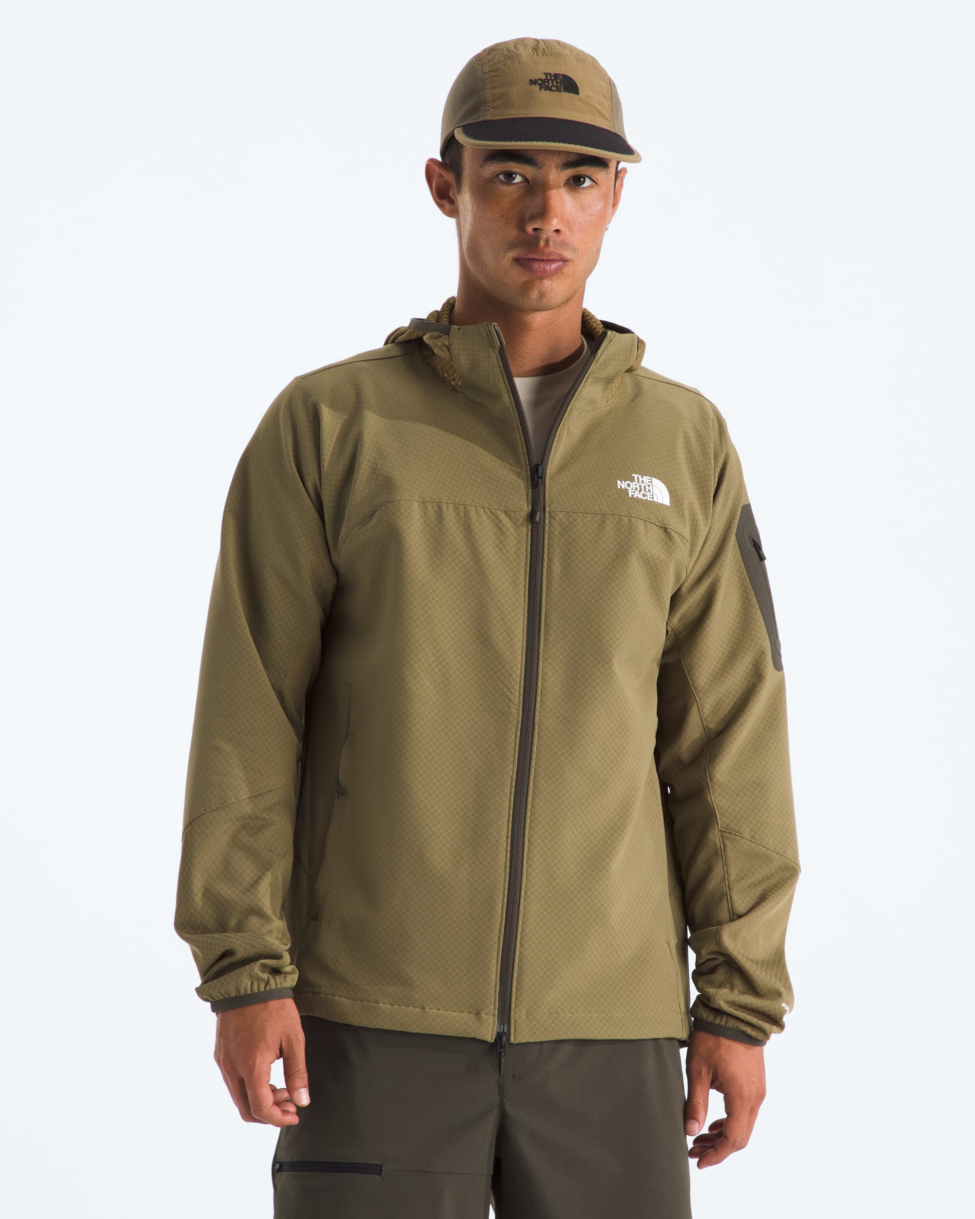 Mens Tek Approach FUTUREFLEECE Hooded Jacket TNF HERO