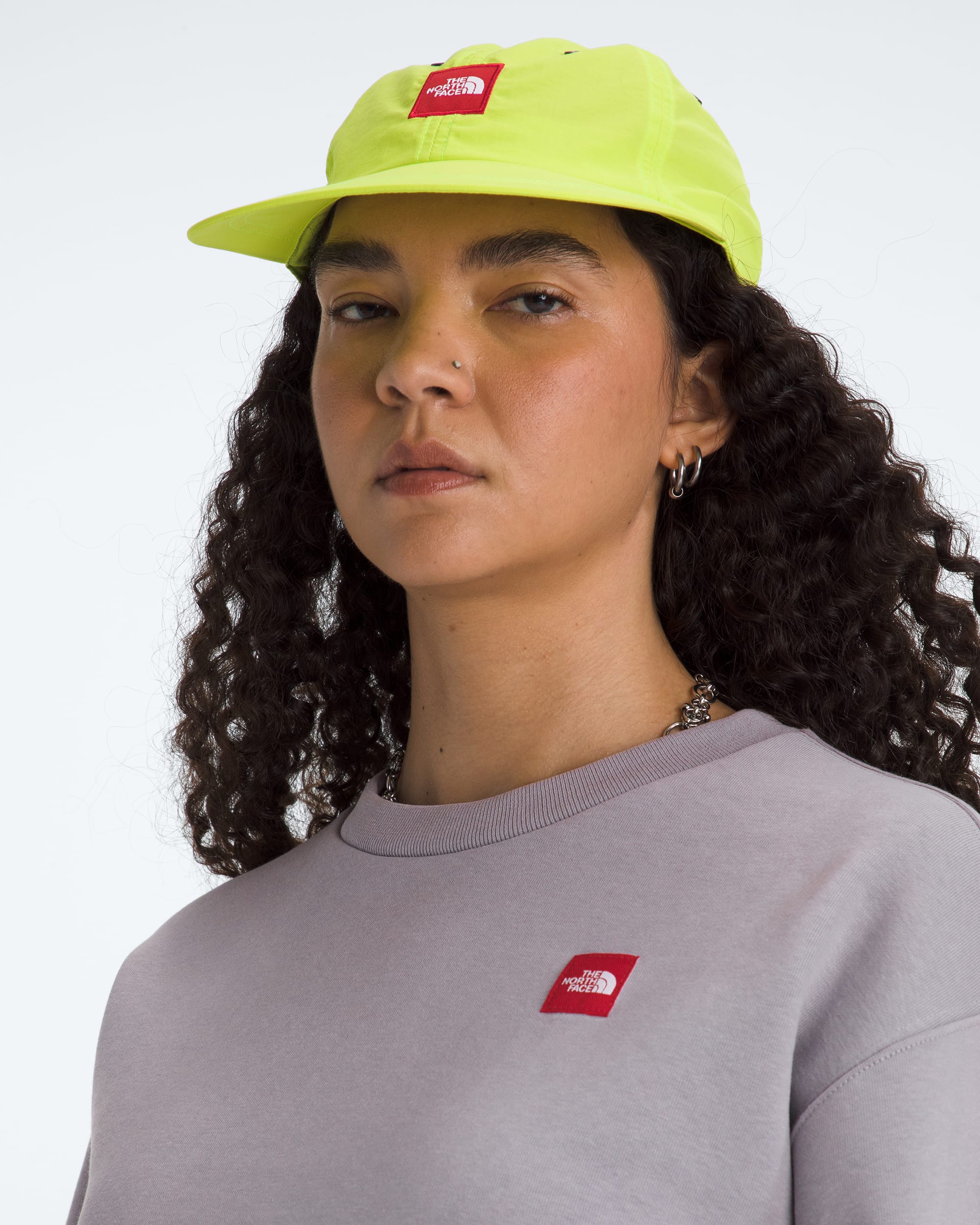 Chandail ras du cou TNFRed Box pour femmes TNF HERO3