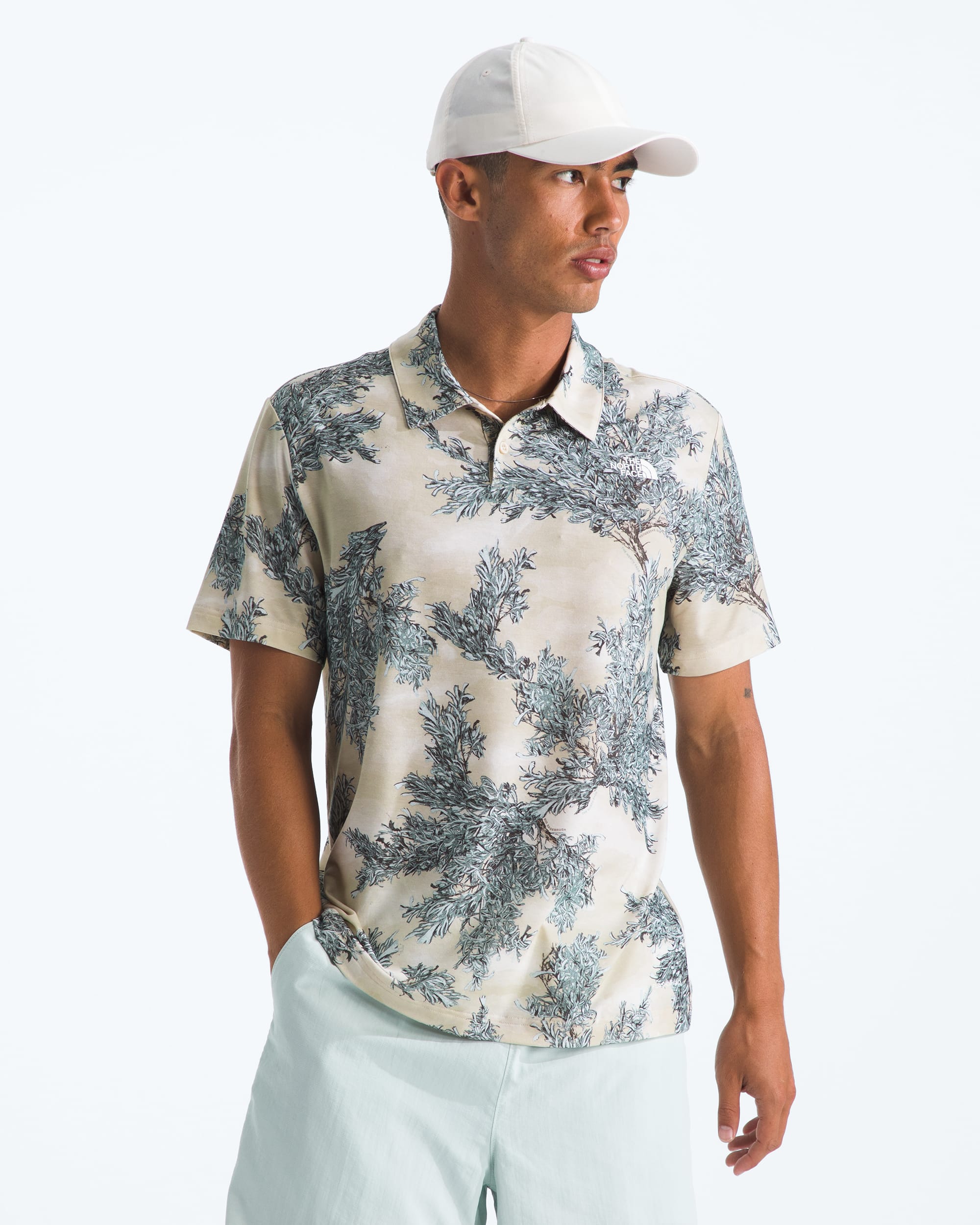 Polo imprim Adventure pour hommes TNF HERO