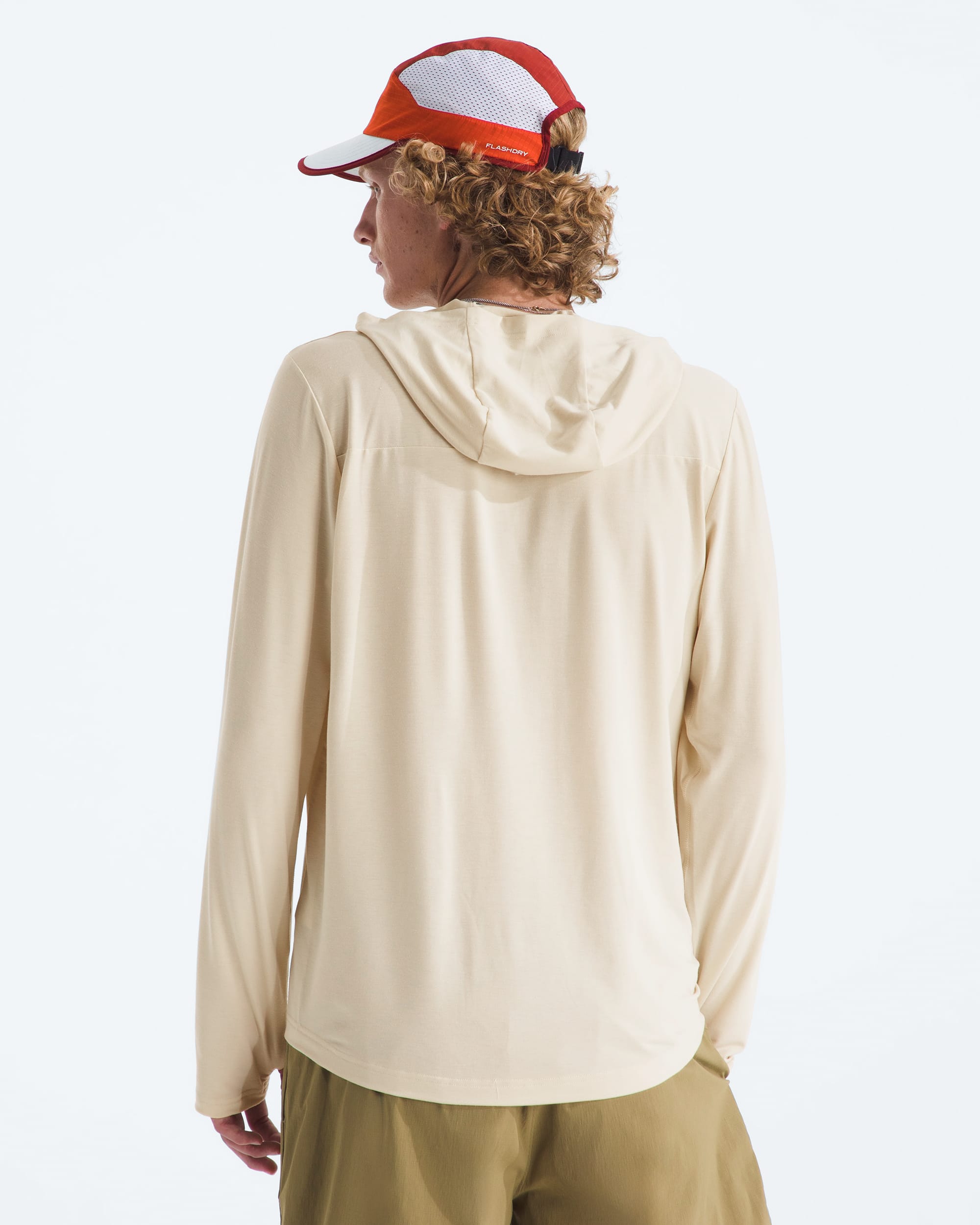 Mens Adventure Sun Hoodie TNF BACK