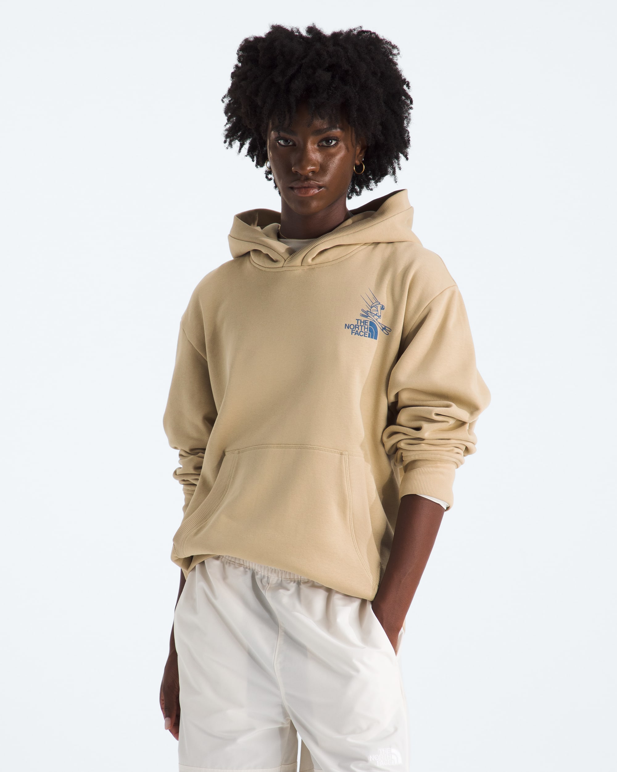 Unisex Mountain Celebration Relaxed HoodieGraphic TNF HERO3