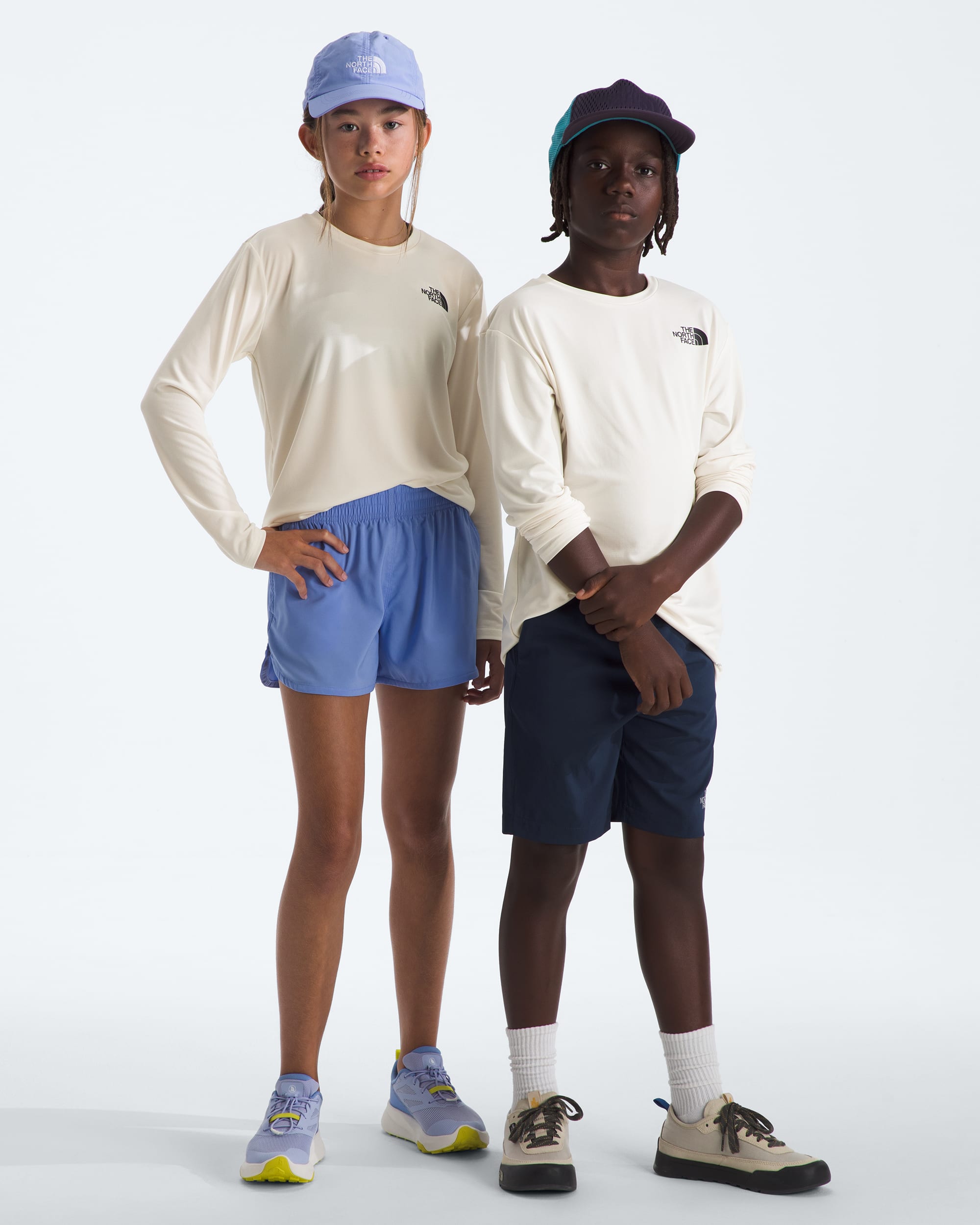Boys  Girls 247 LongSleeve Tee TNF Main