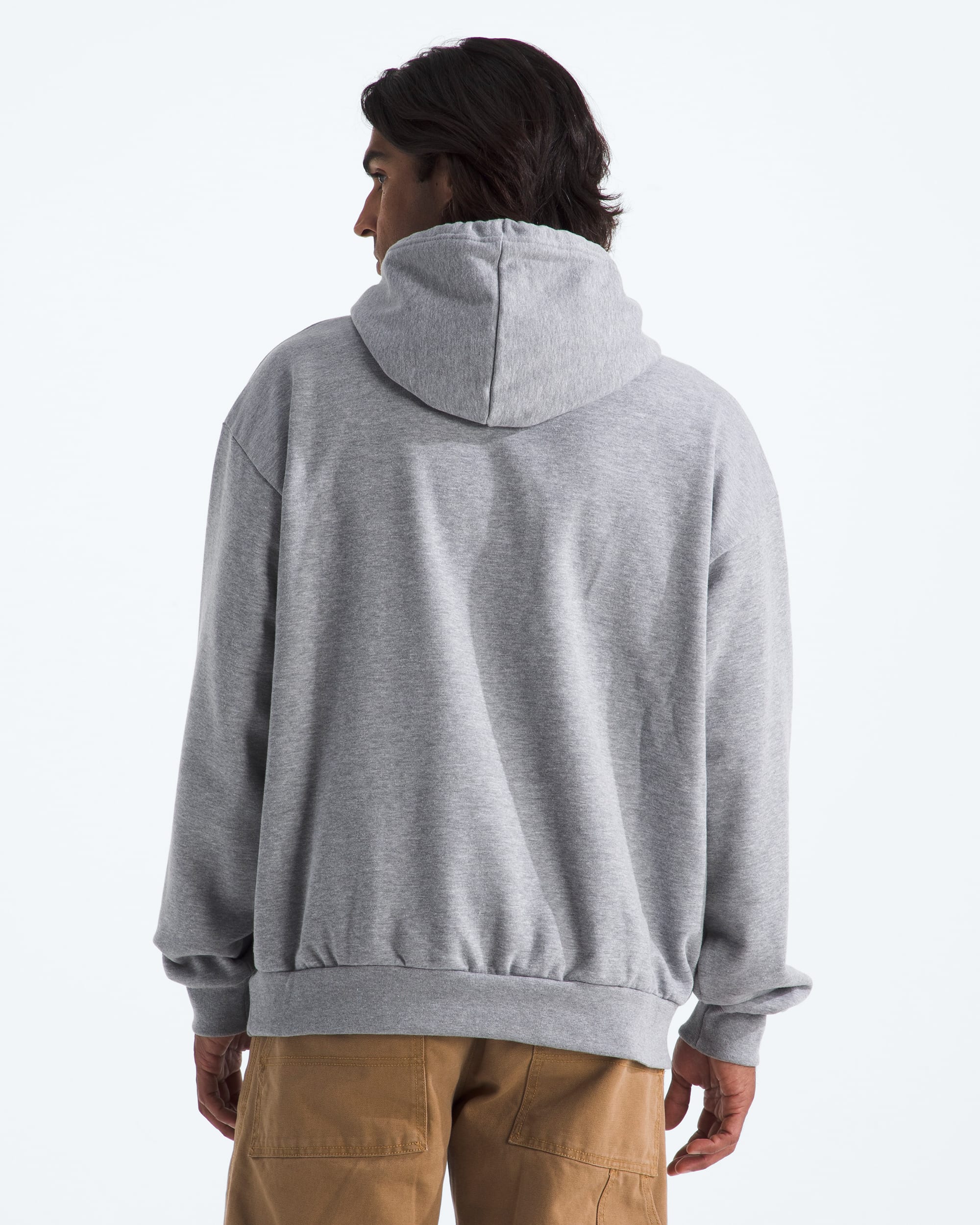 Mens Evolution Simple Dome Oversize Hoodie TNF BACK