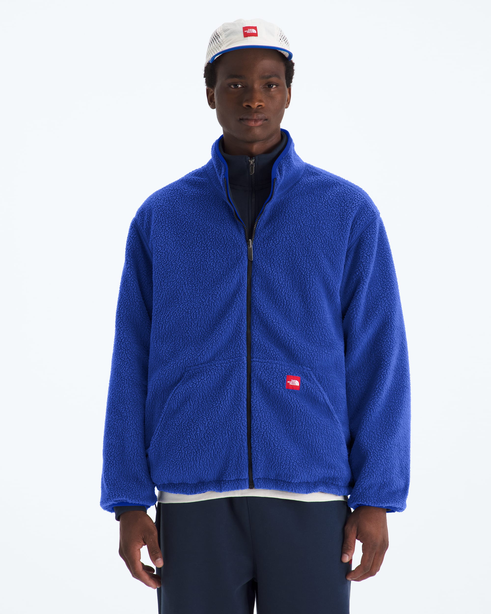TNF Red Box Reversible Fleece Jacket TNF HERO2