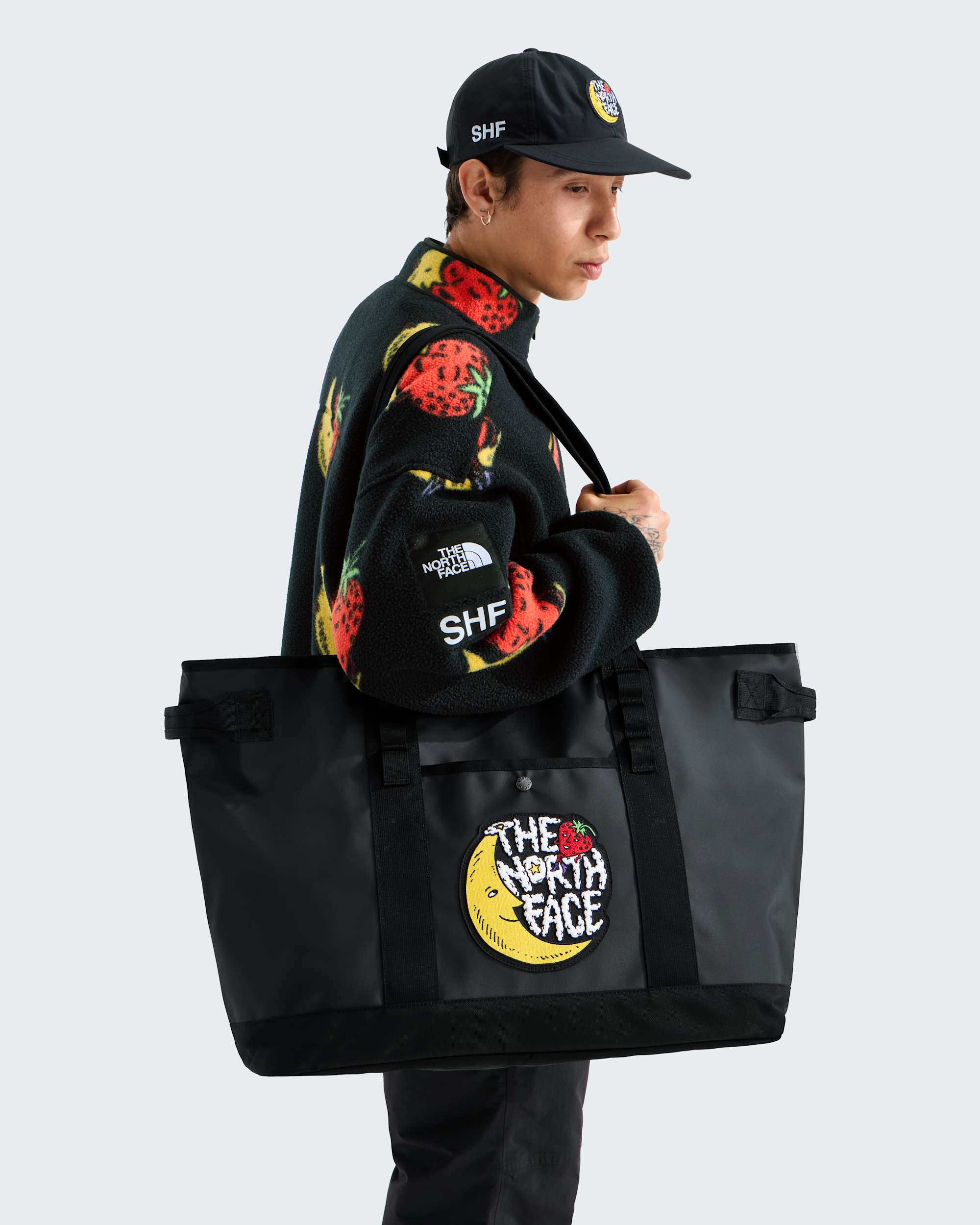 TNF x Sky High Farm Goods Tote TNF MODELBACK