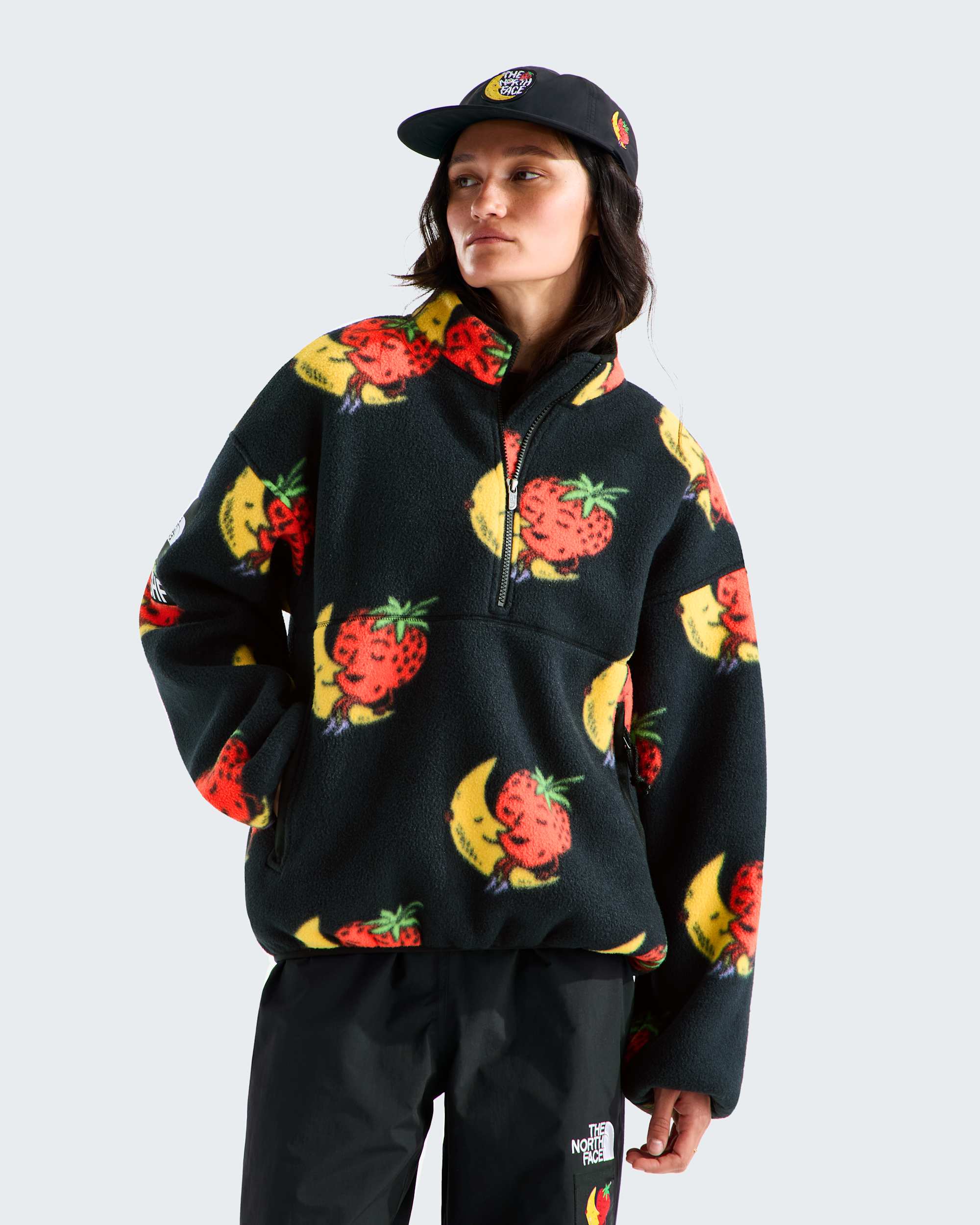 TNF x Sky High Farm Goods Fleece Zip TNF HERO3