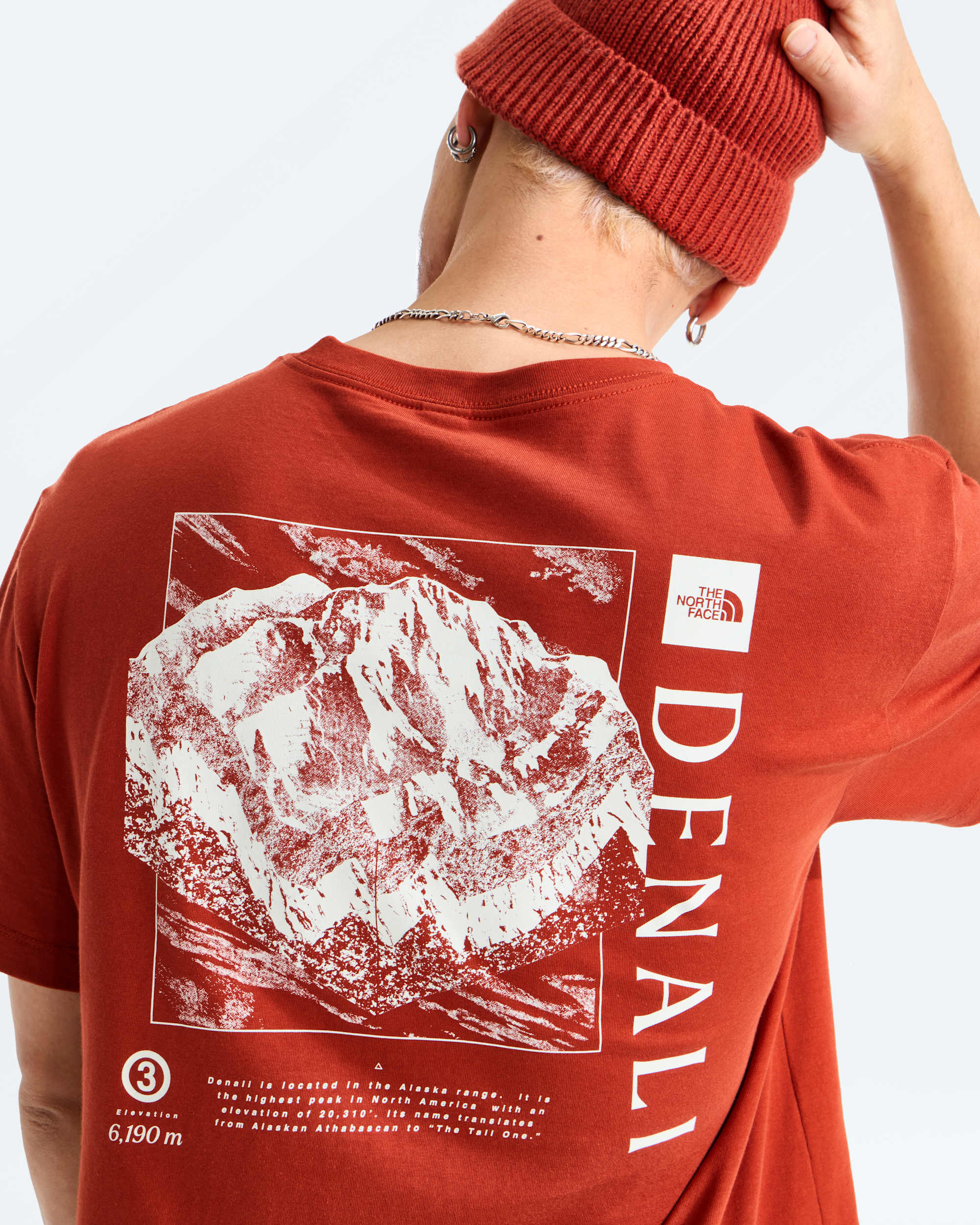 Mens Places We Love ShortSleeve TeeDenali TNF HERO2