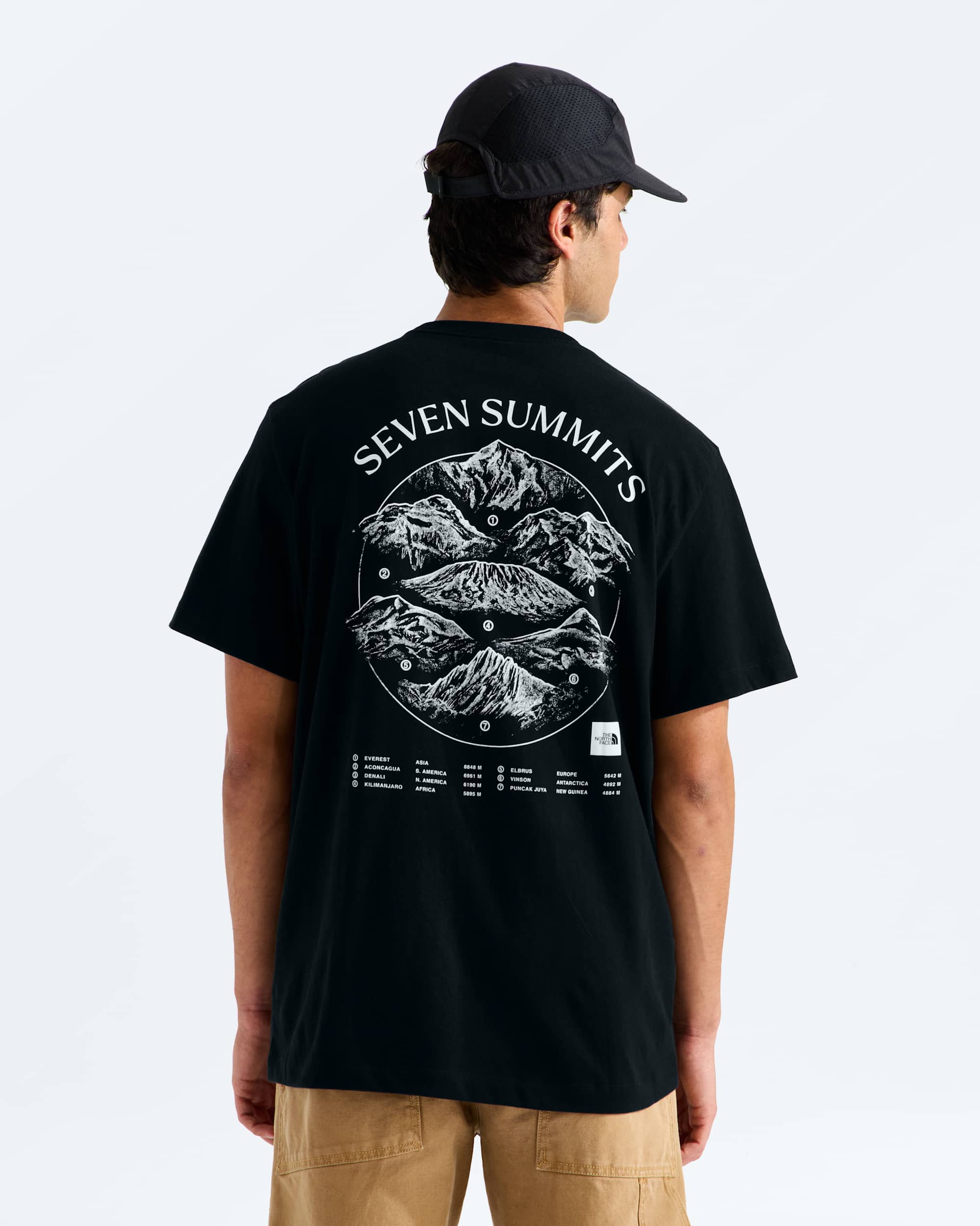 Tshirt  manches courtes Places We Love pour hommes Seven Summits TNF HERO