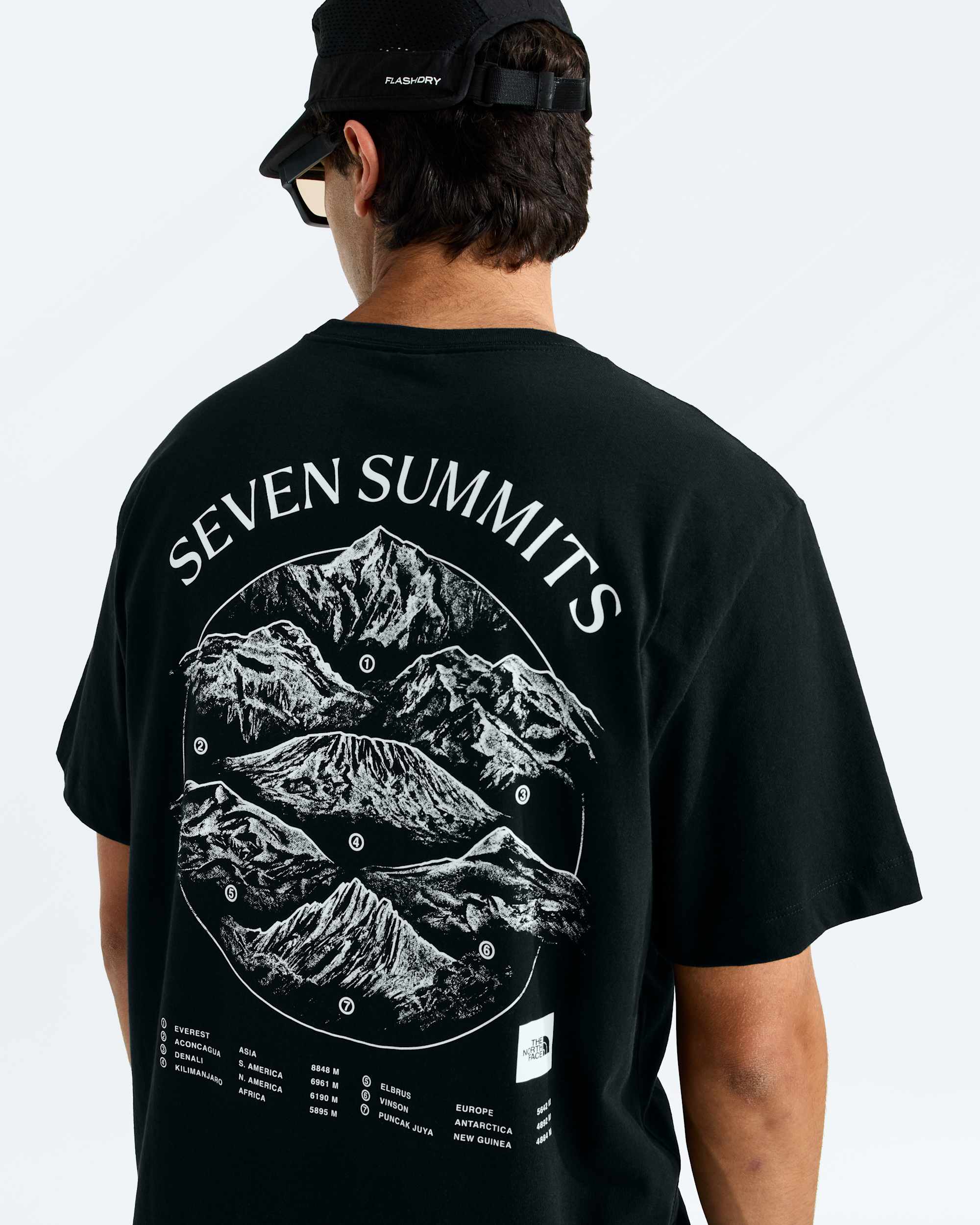 Tshirt  manches courtes Places We Love pour hommes Seven Summits TNF HERO2