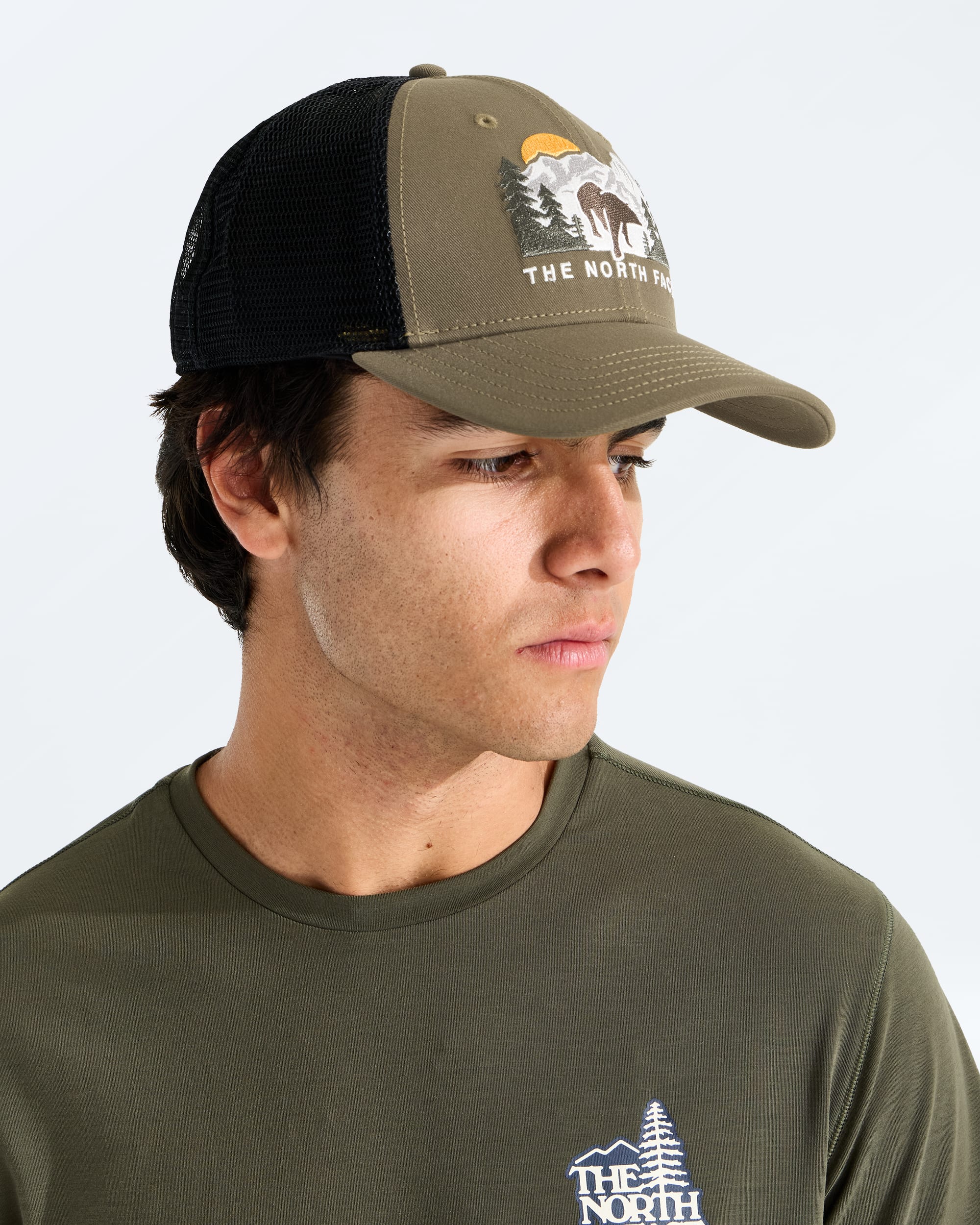 Casquette Mudder Trucker brode TNF MODELBACK