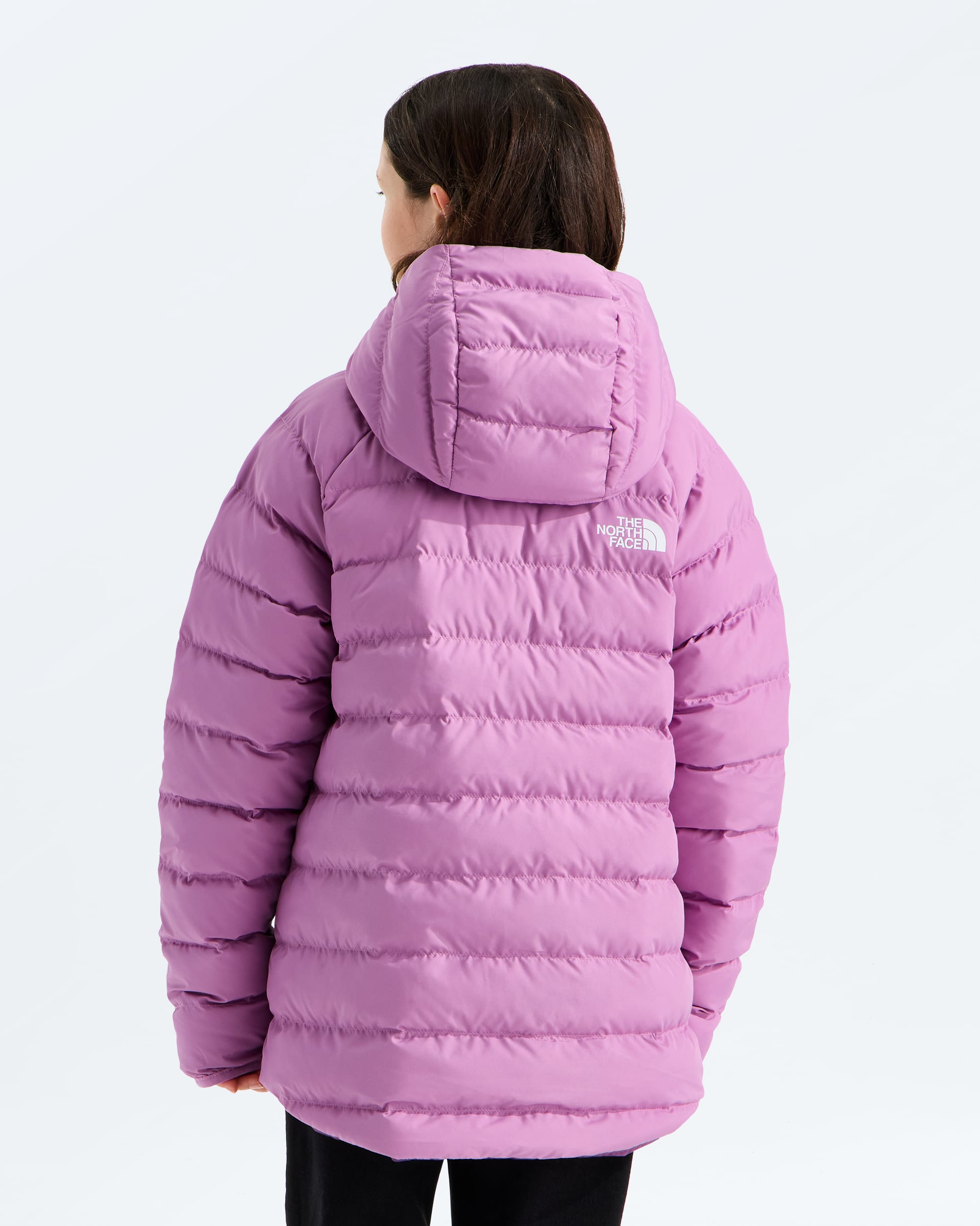 Girls Reversible Perrito Hooded Jacket TNF BACK