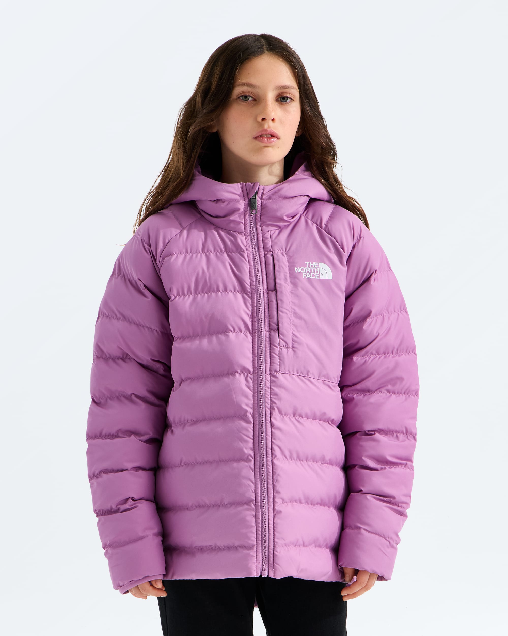Girls Reversible Perrito Hooded Jacket TNF HERO