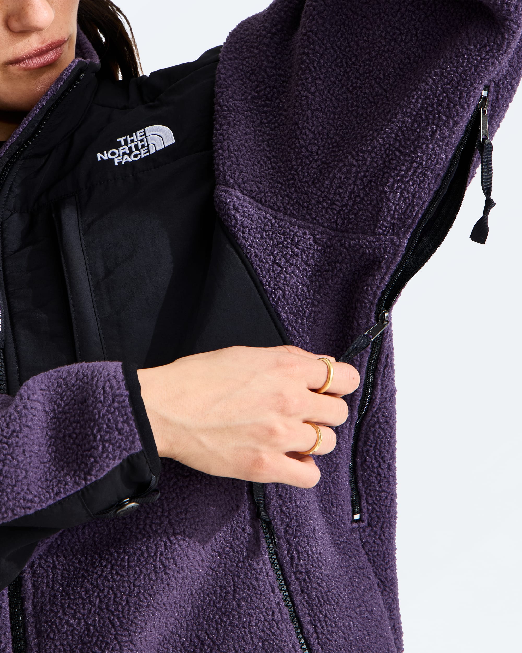 Veste Retro Denali pour femmes TNF MODELALT2