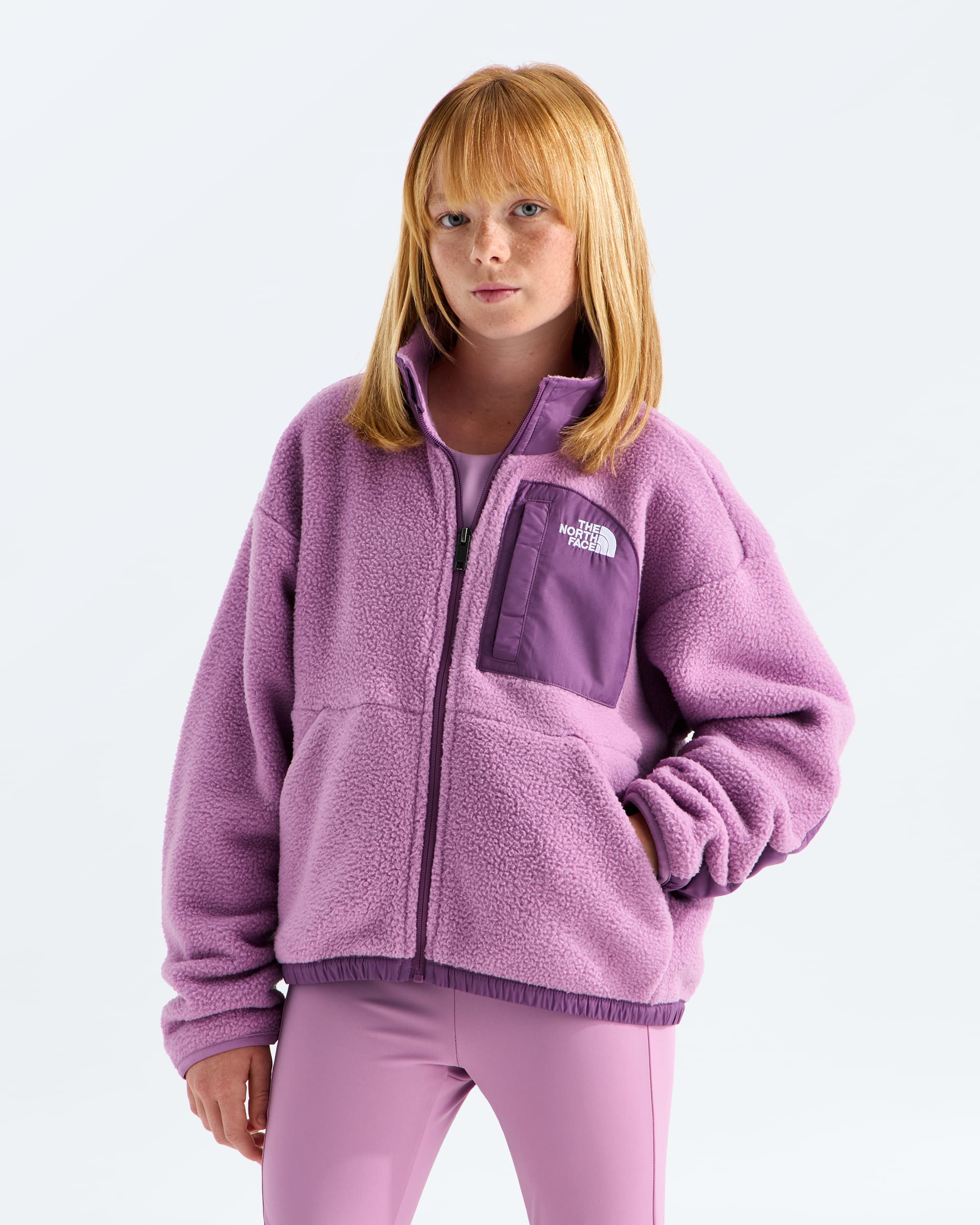 Manteau Yumiori Off Peak  glissire pleine longueur pour filles TNF HERO