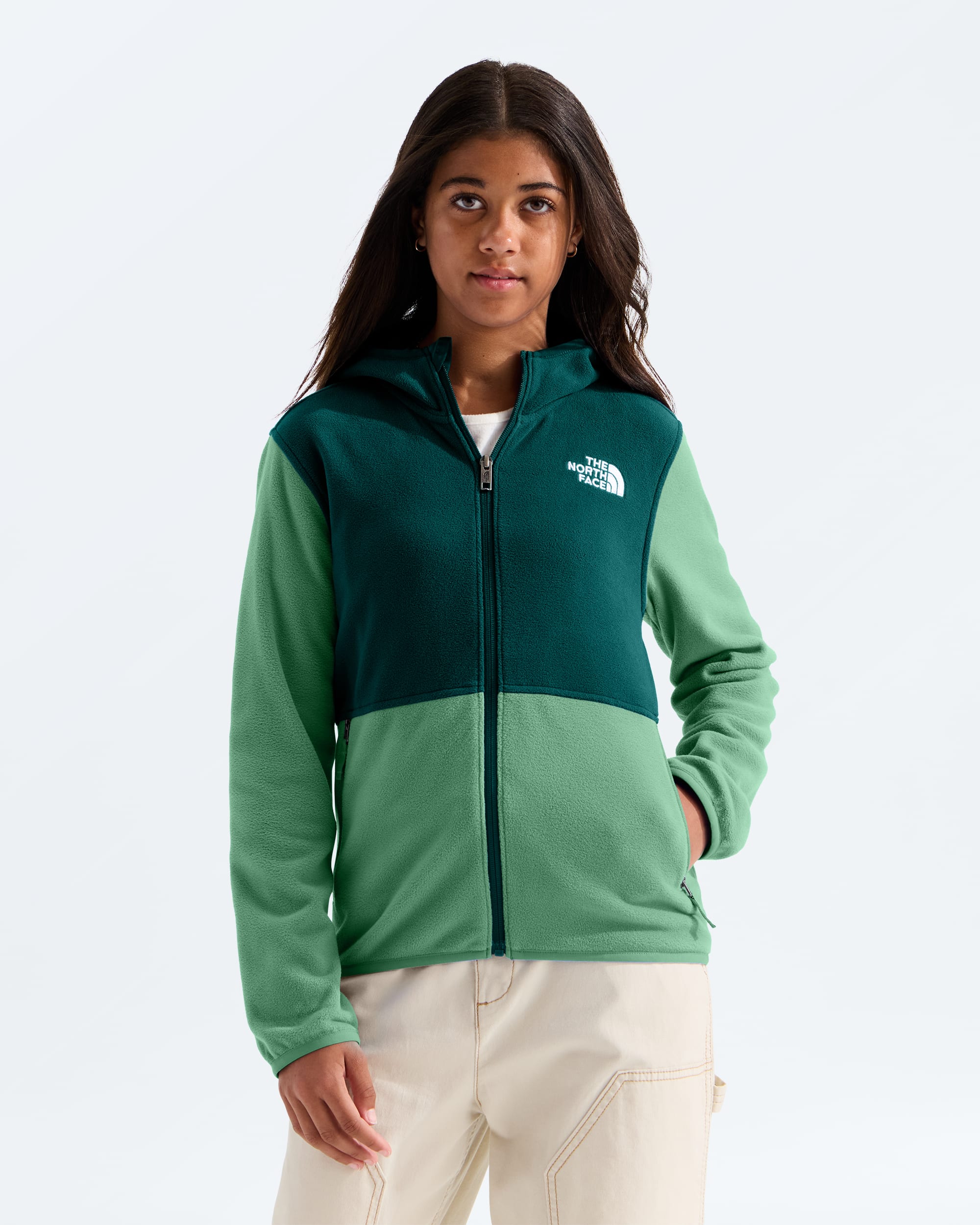 Boys  Girls Glacier FullZip Hoodie TNF HERO3