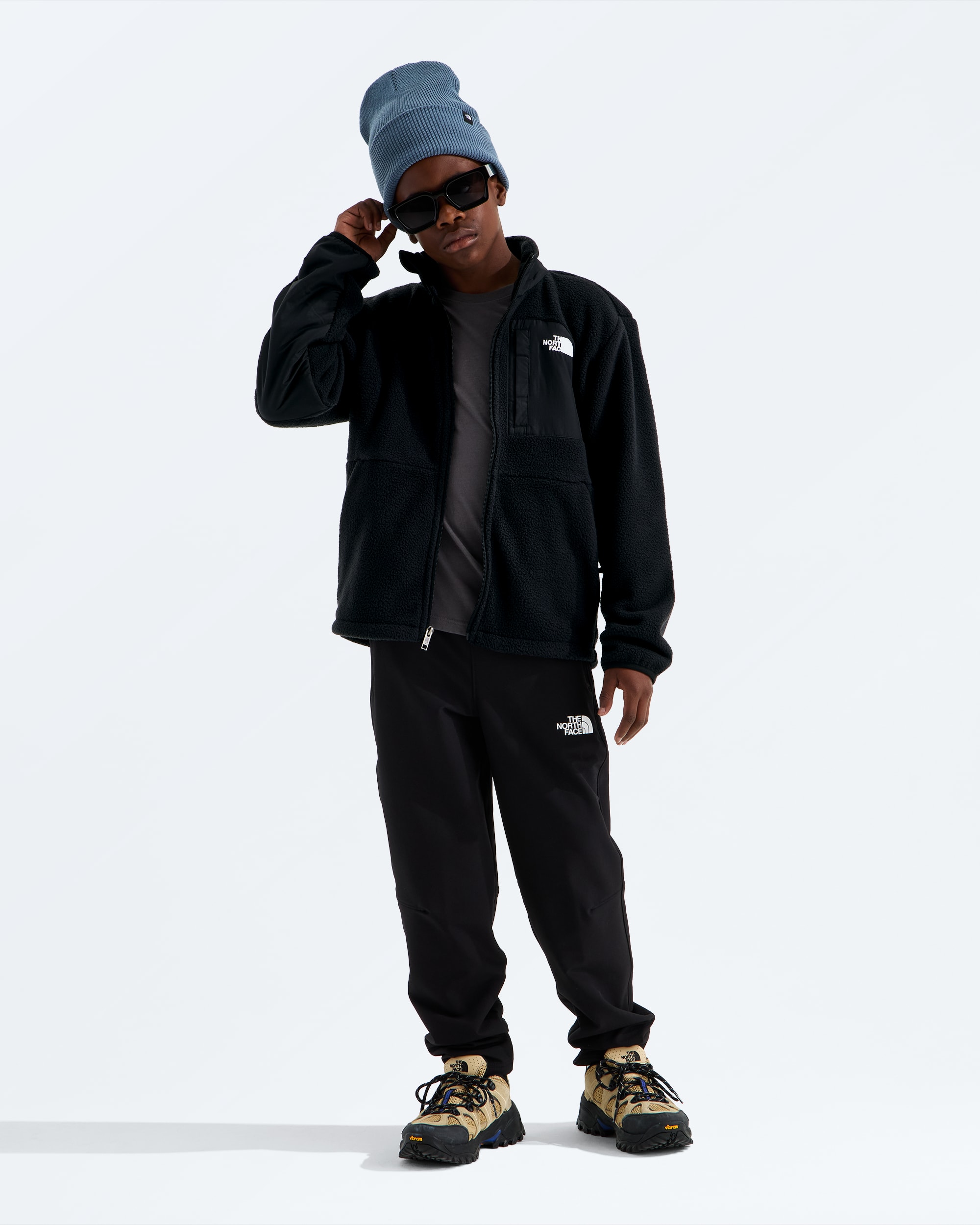 Manteau Yumiori Off Peak  glissire pleine longueur pour garons TNF HERO2