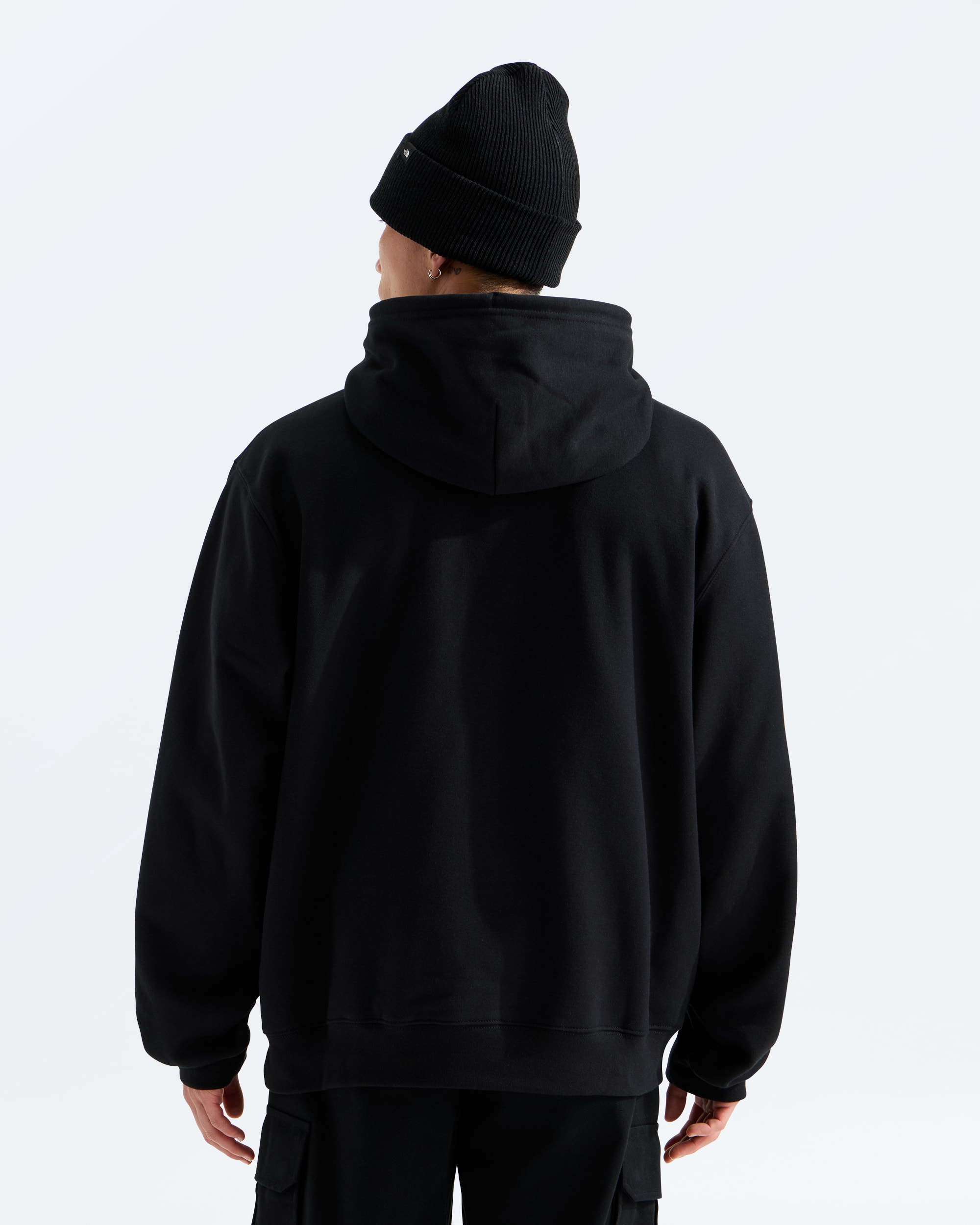 Unisex US Ski and Snowboard Relaxed Hoodie TNF BACK