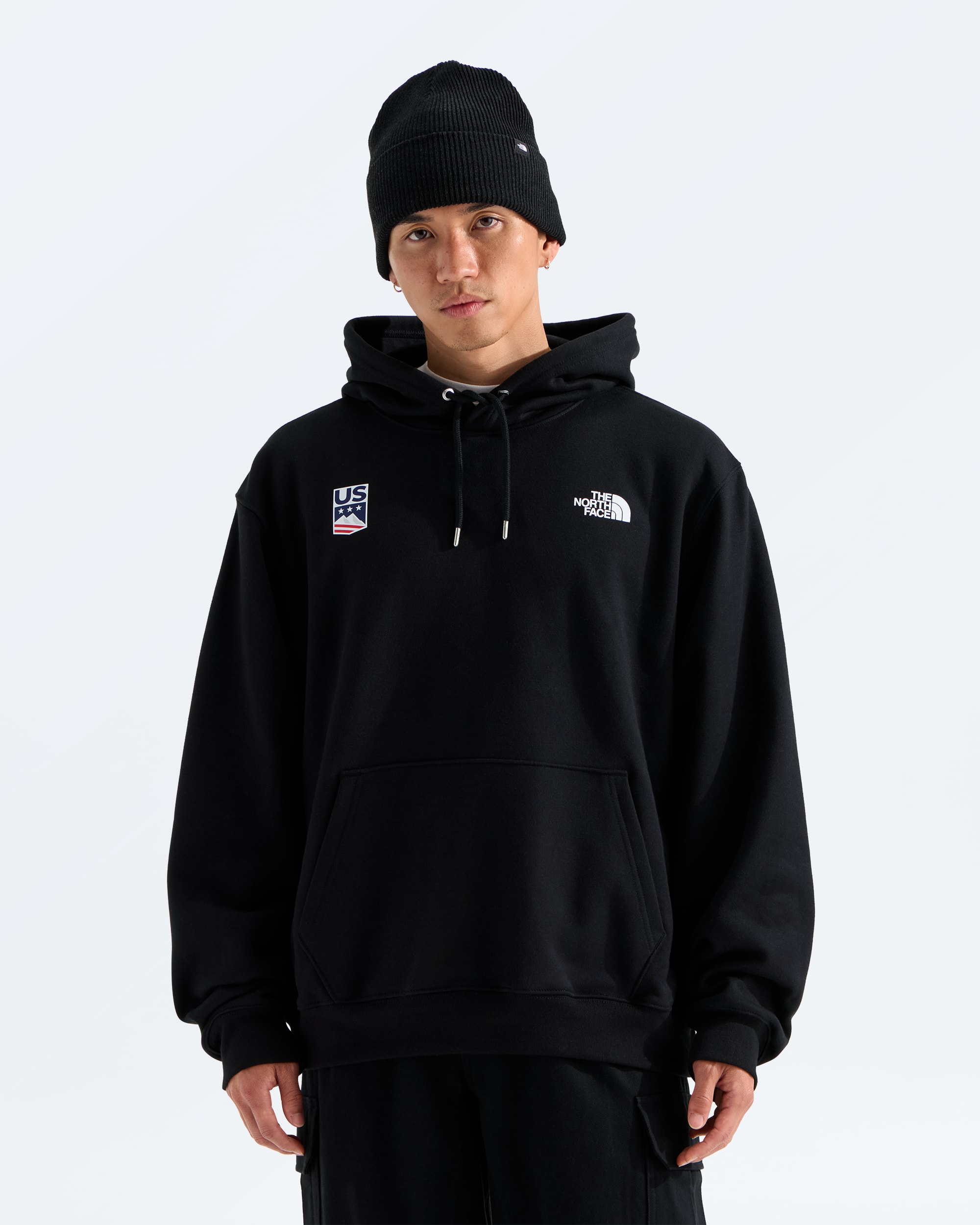 Unisex US Ski and Snowboard Relaxed Hoodie TNF HERO2