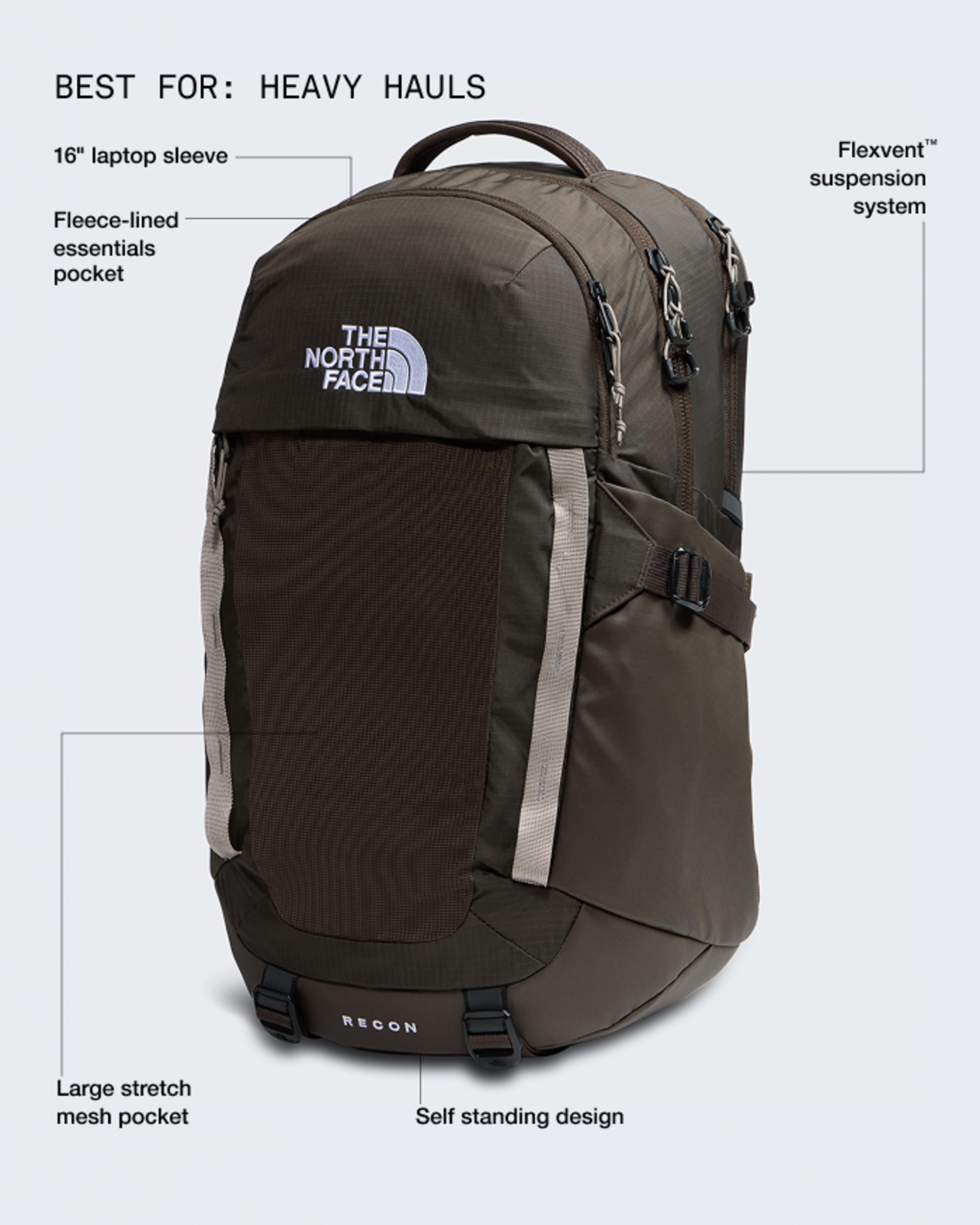 north face backpack suspended The Jester Everyday Laptop - Commuter Daypack, Water Repellent, Laptop Sleeve, TNF Black-NPF, One Size youll enjoy carrying the Recon with you Recon Backpack - 30L |