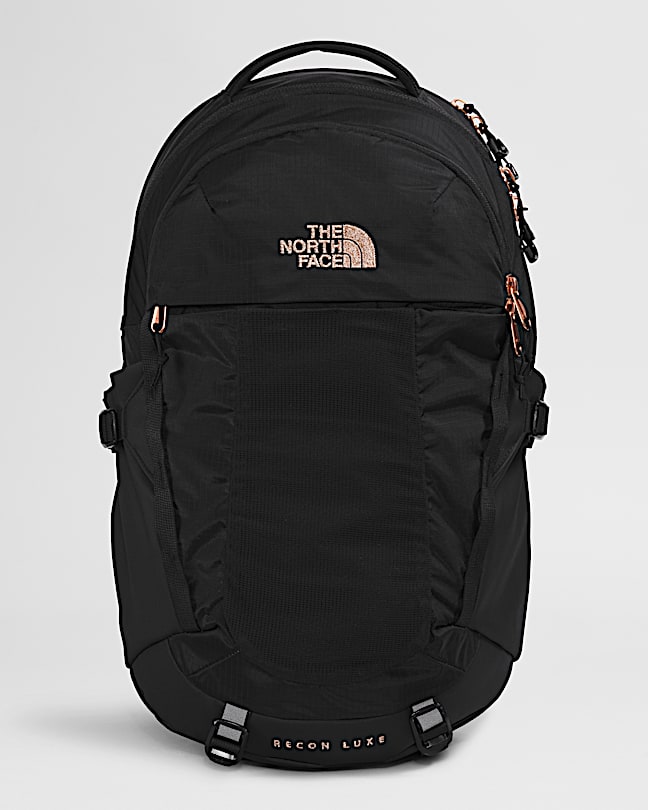 green and rose gold north face backpack The Women's Borealis Commuter Laptop Backpack, Forest Olive Grounded Floral Print/Forest Olive, One Size Two external water bottle pockets are also included Borealis Luxe Backpack 27L -