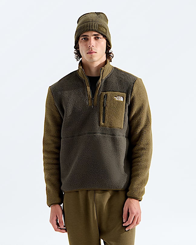 Men's Cedar Trail Grid Fleece ¼-Zip | The North Face
