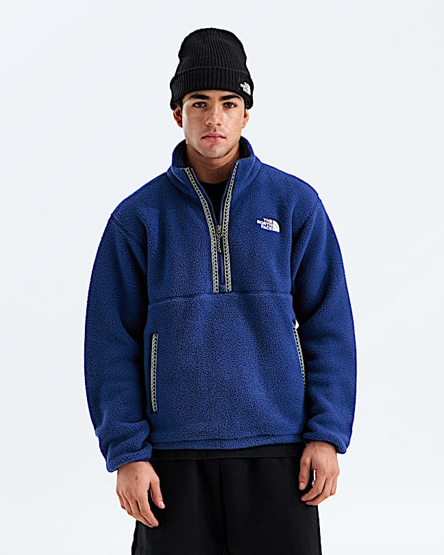 Men's Cedar Trail Grid Fleece Full Zip Jacket | The North Face Canada