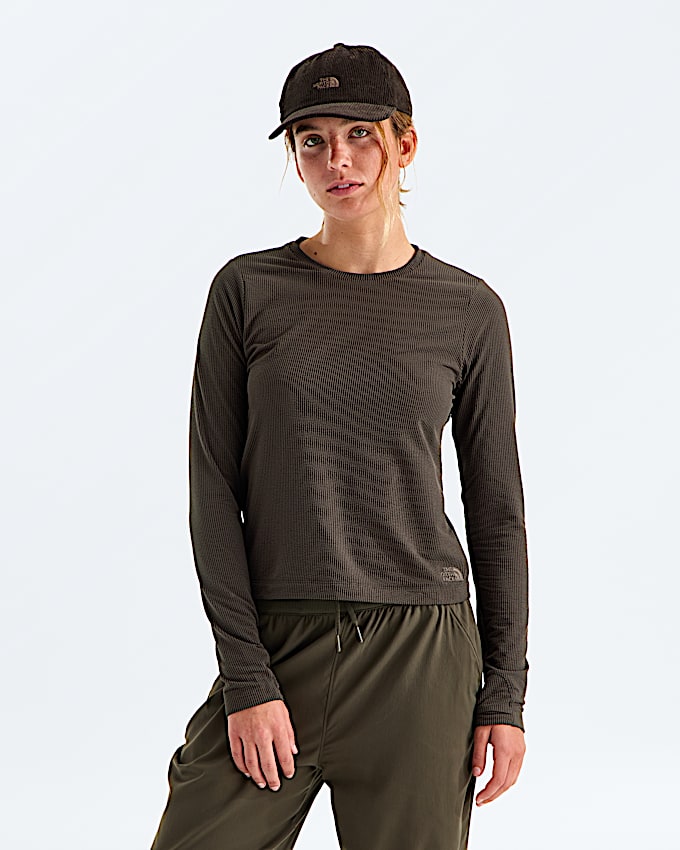 Women’s Golden Ridge Ribbed Long-Sleeve Tee by The North Face