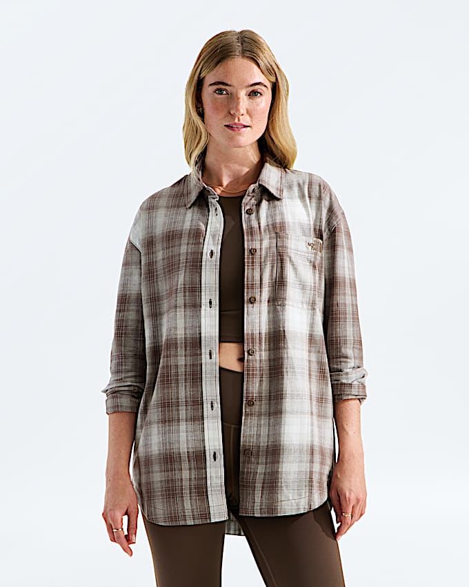 Women’s Mountain Falls Flannel Button-Down Long-Sleeve Shirt by The North Face