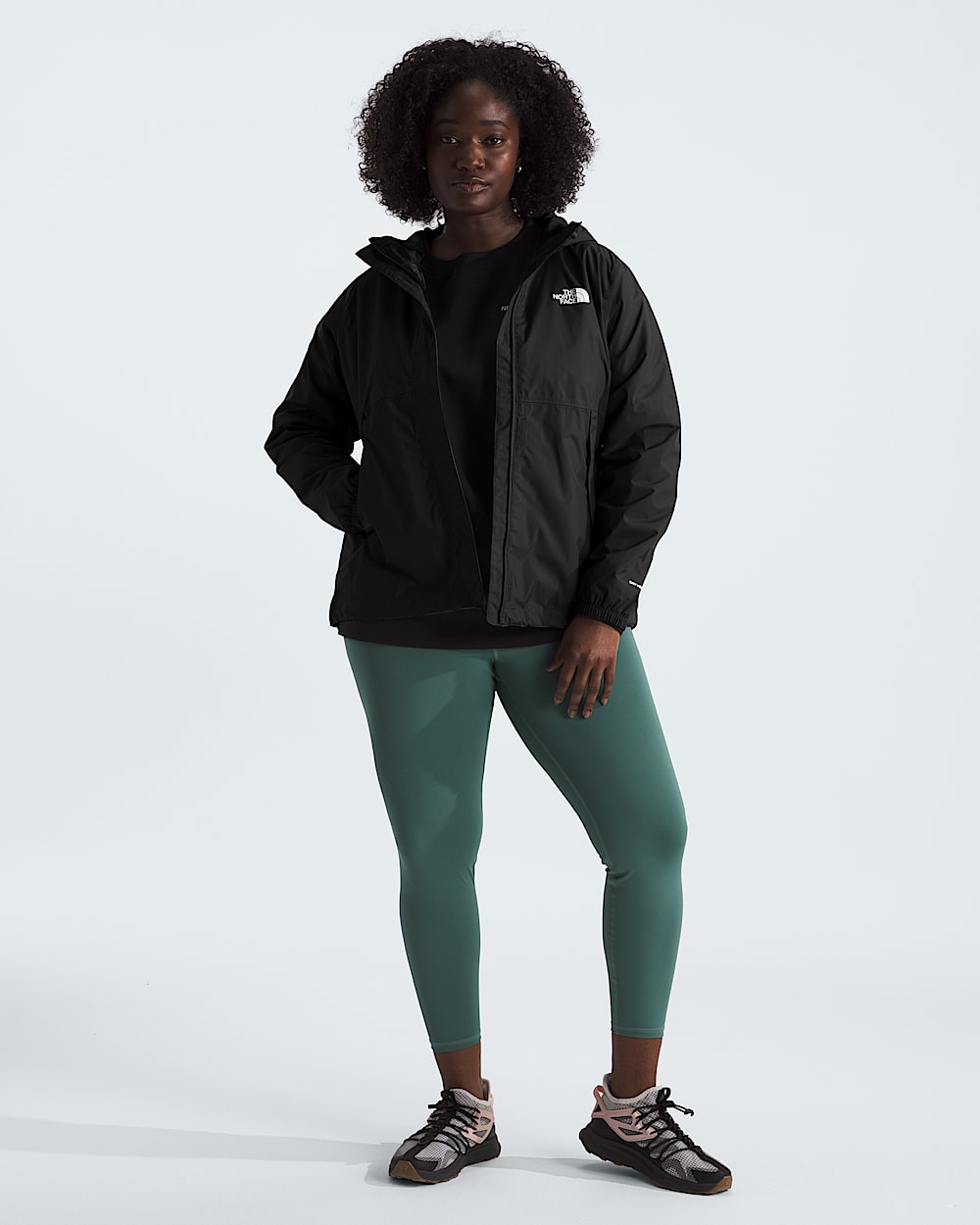 Womens Plus Antora Rain Jacket TNF HERO2