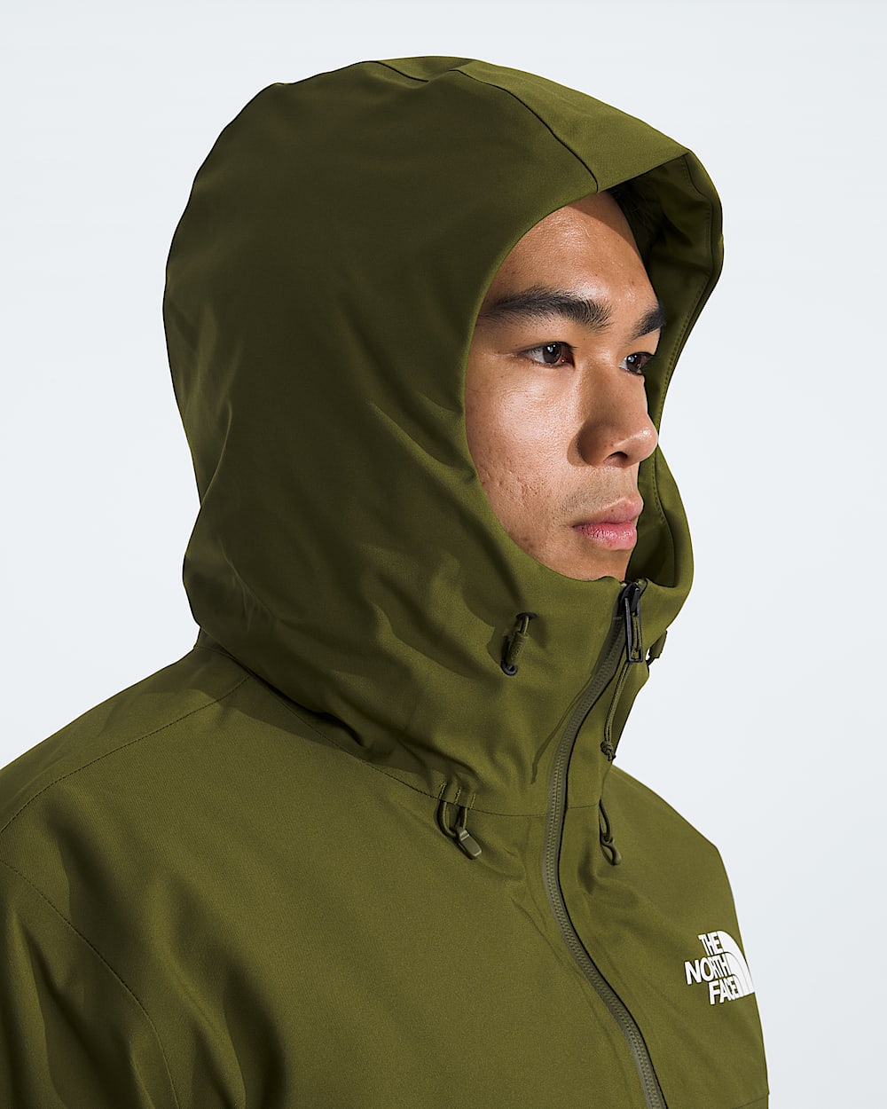 Mens MTN Range Down Parka TNF MODELHOOD2