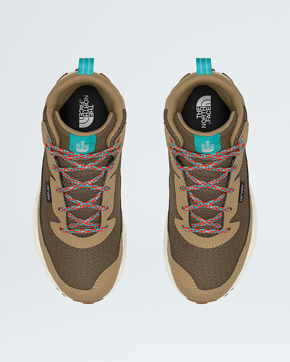 Youth Fastpack Hiker Mid Waterproof Boots TNF DETAILINSTEP