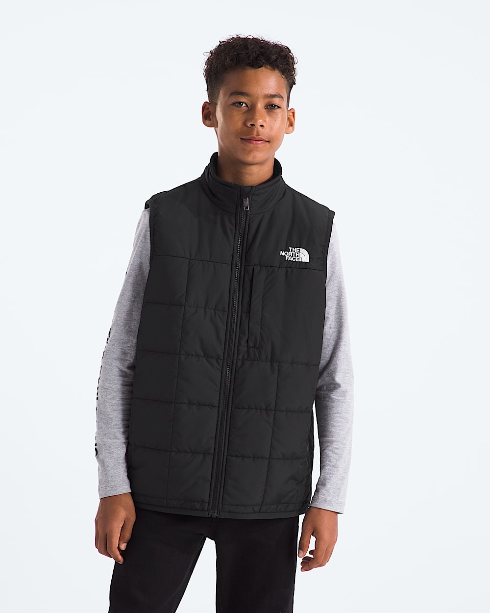 Wested youth リバーシブル　パデッドフード　ジャケット　２４AW Boys' Reversible Shasta Vest | The North Face