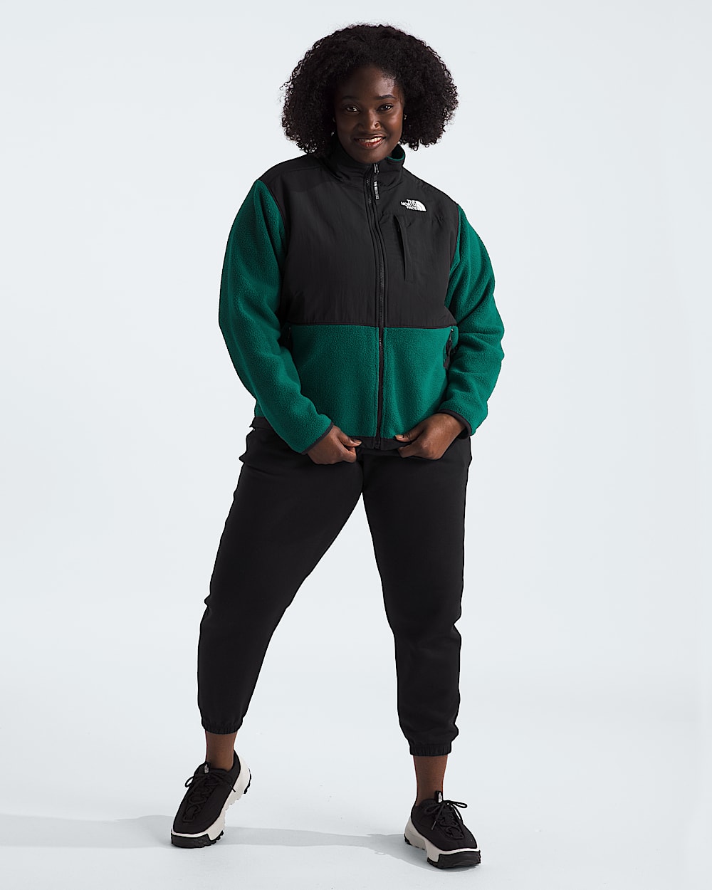 Womens Plus Retro Denali Jacket TNF HERO2
