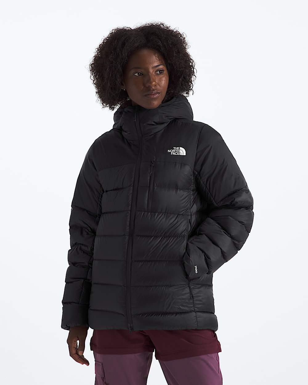 Womens Kalix Down Hoodie TNF Main