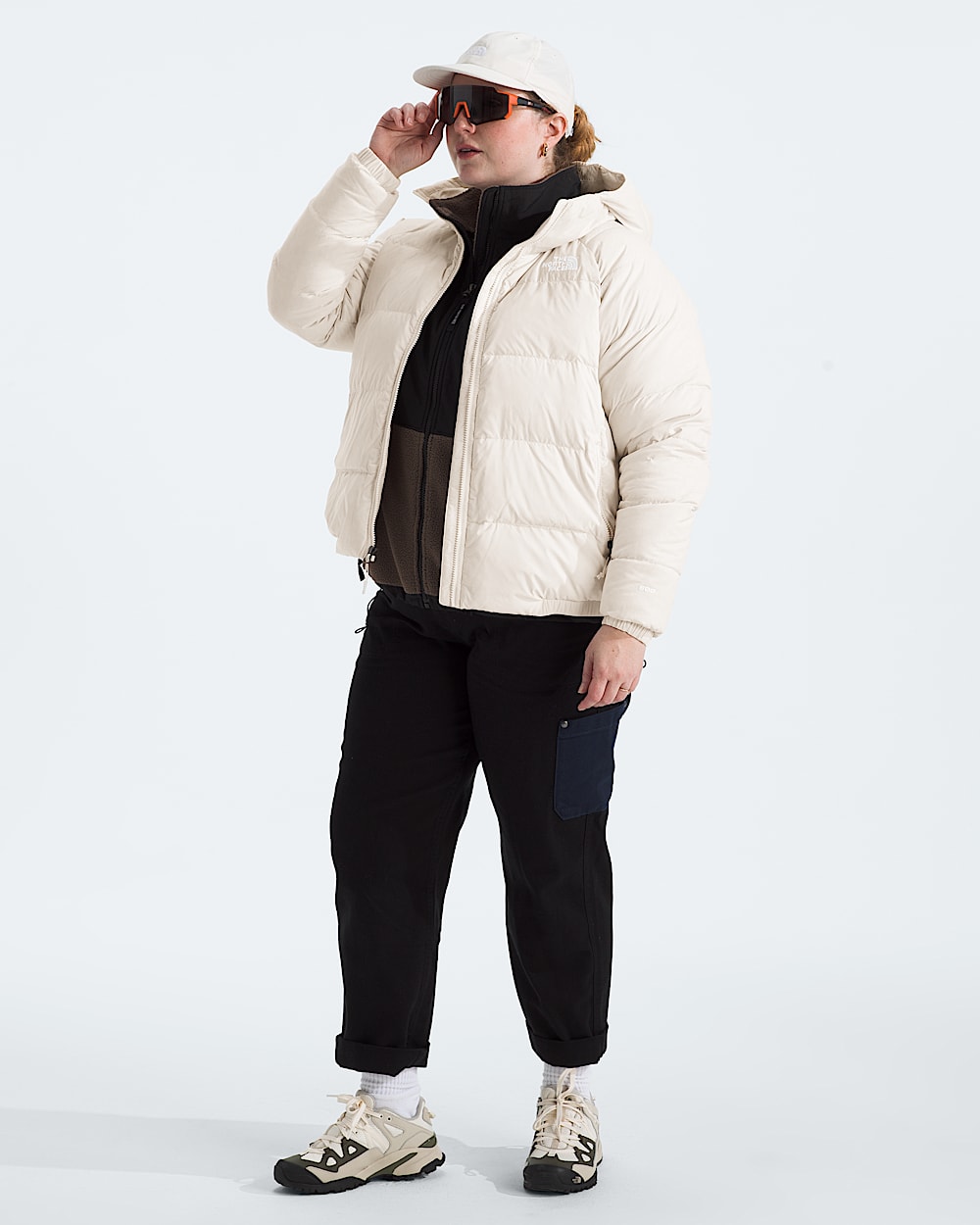 Womens Plus Hydrenalite Down Hoodie TNF HERO2