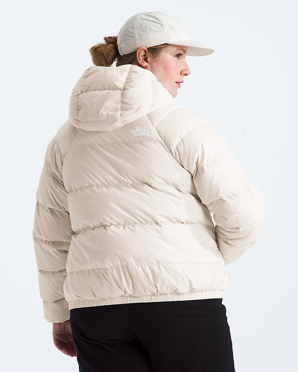 Womens Plus Hydrenalite Down Hoodie TNF BACK