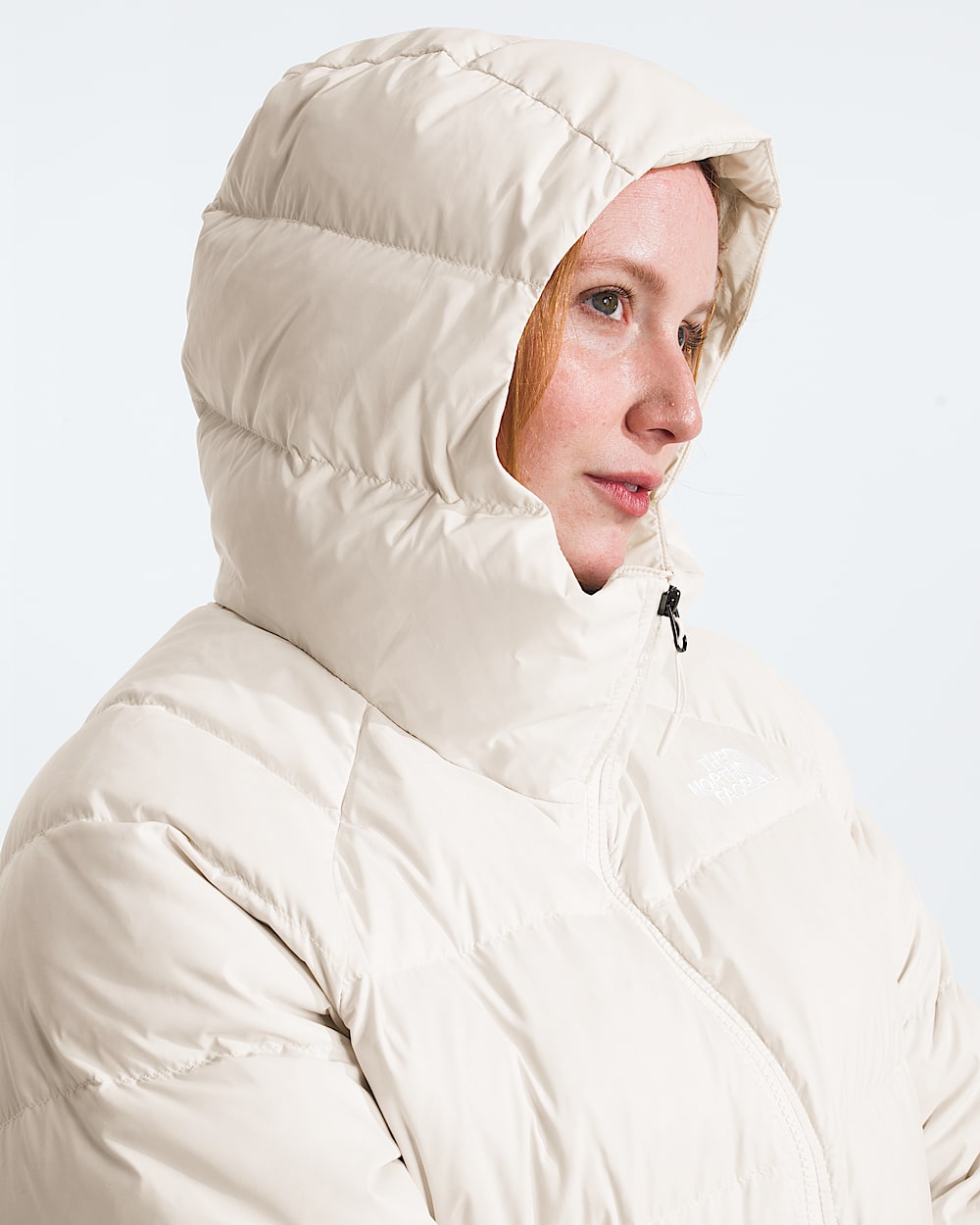 Womens Plus Hydrenalite Down Hoodie TNF MODELHOOD2