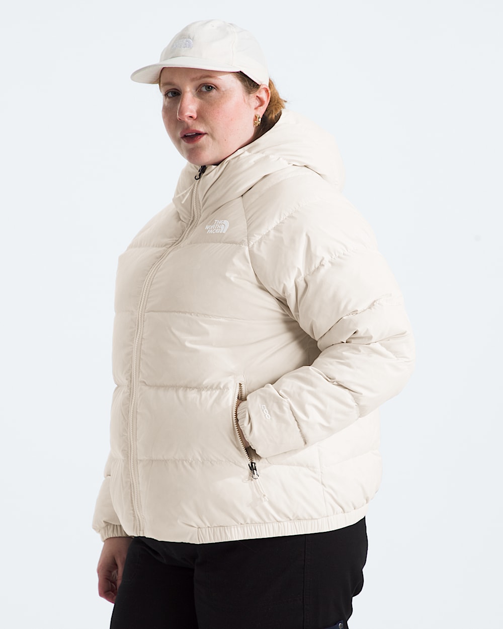Womens Plus Hydrenalite Down Hoodie TNF MODEL34