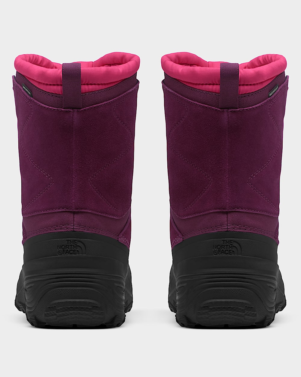 Bottes impermables Alpenglow V pour jeunes TNF BACK