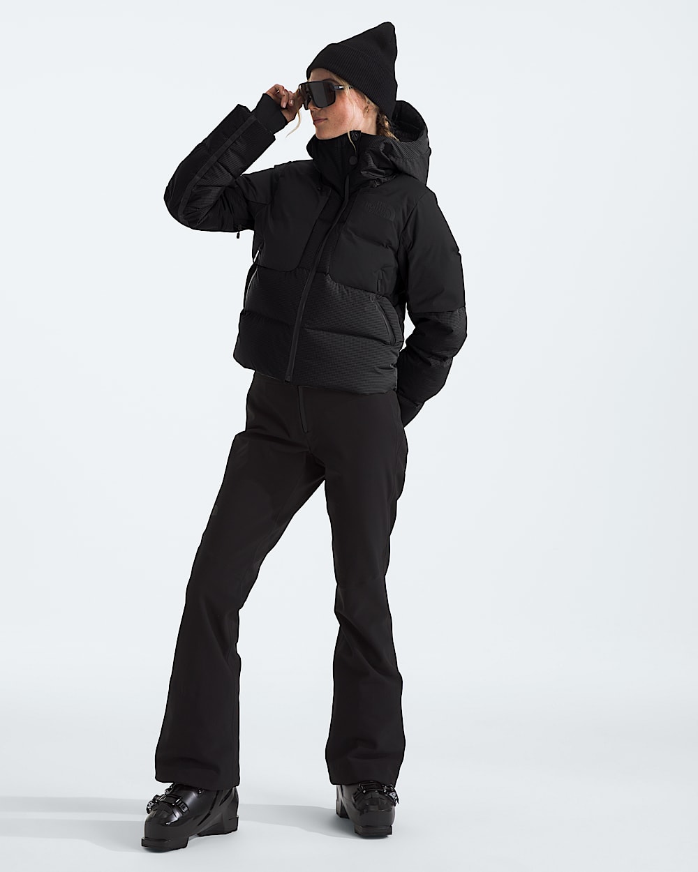 Womens Cold Spell Cropped Down Jacket TNF HERO2
