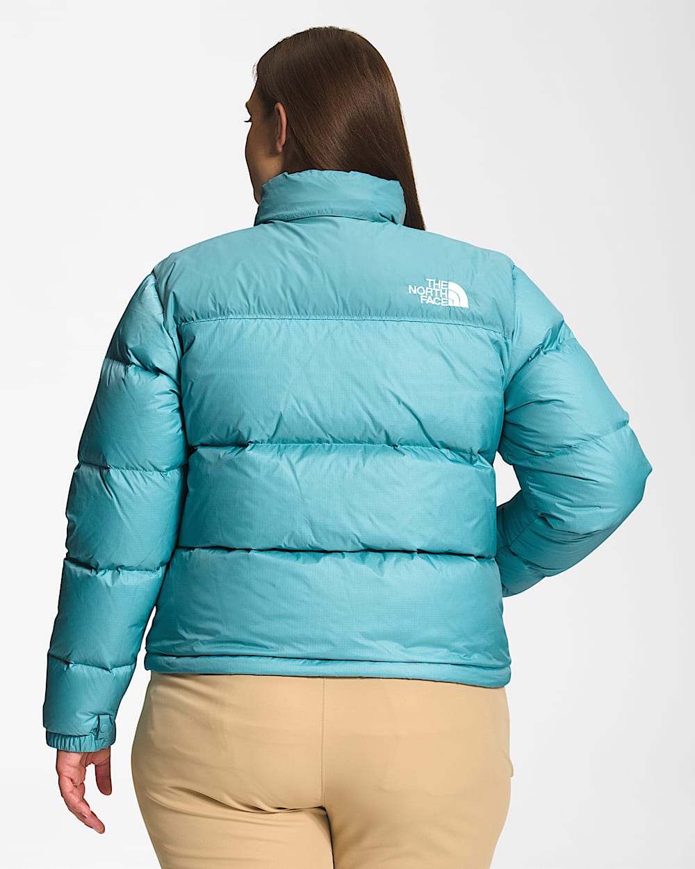Womens Plus 1996 Retro Nuptse Jacket TNF BACK