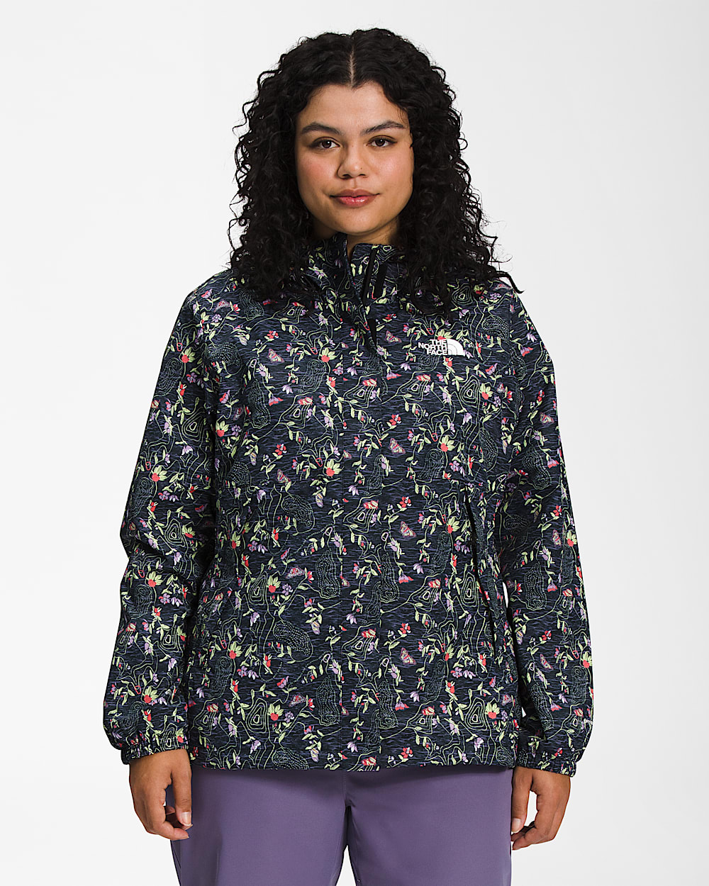 Womens Plus Antora Rain Jacket TNF HERO