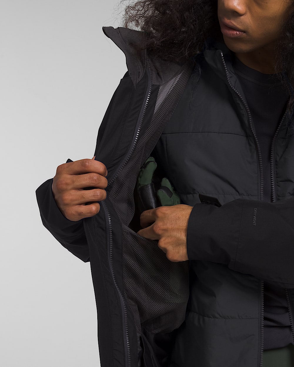 Mens Clement Triclimate Jacket TNF INT